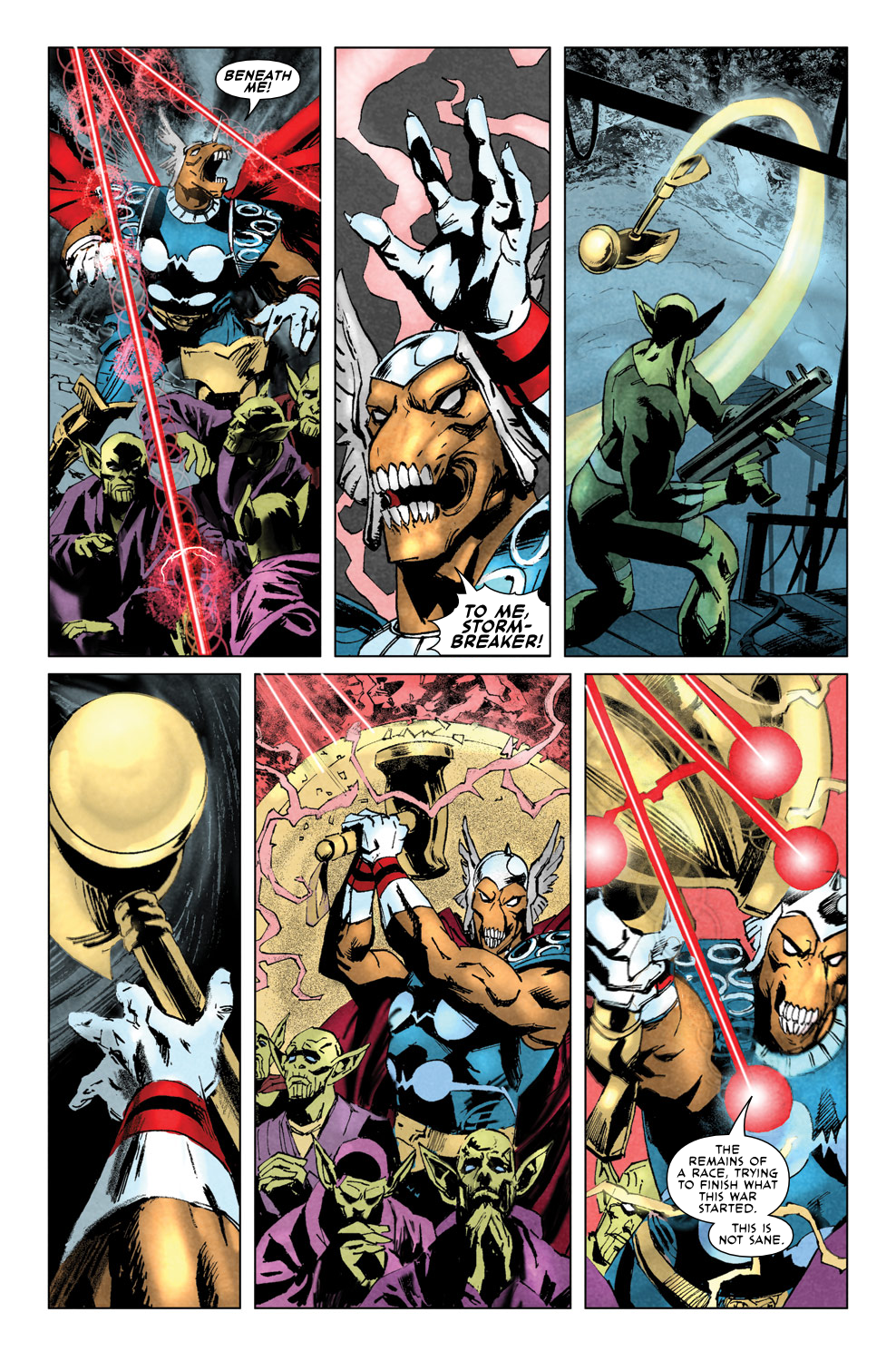 Secret Invasion Aftermath: Beta Ray Bill - The Green of Eden issue Full - Page 17