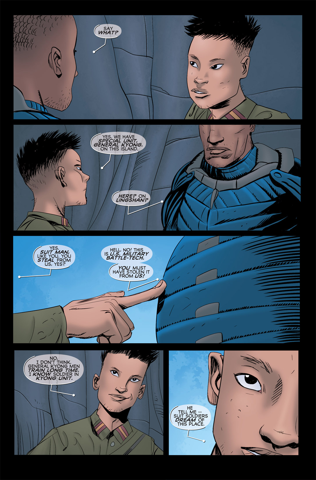 Read online Crysis comic -  Issue #4 - 17