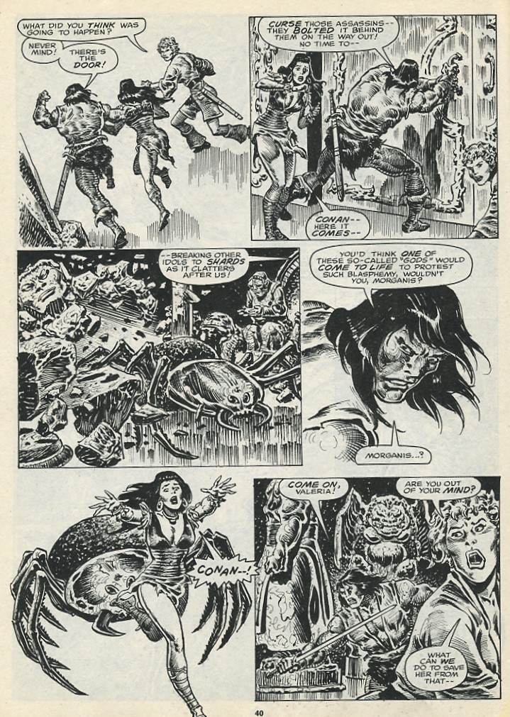 Read online The Savage Sword Of Conan comic -  Issue #197 - 42