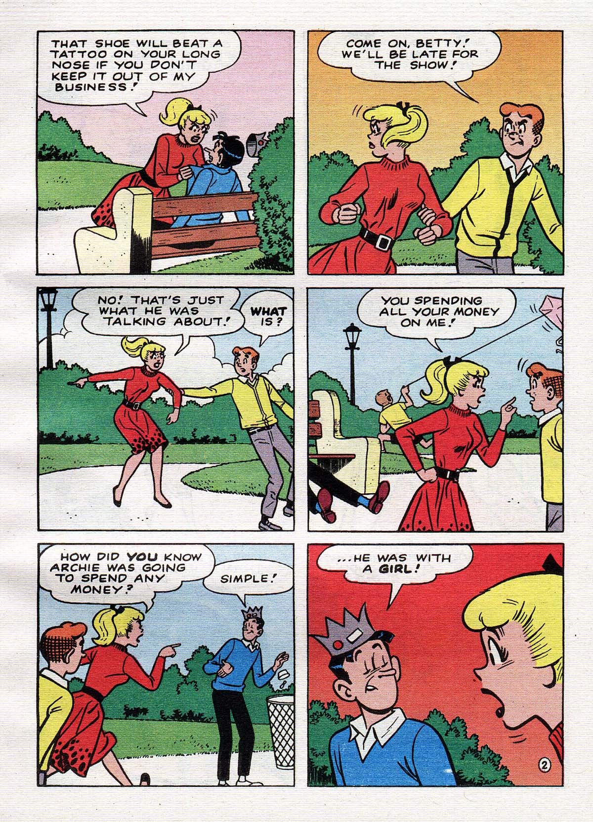 Read online Archie Digest Magazine comic -  Issue #210 - 60