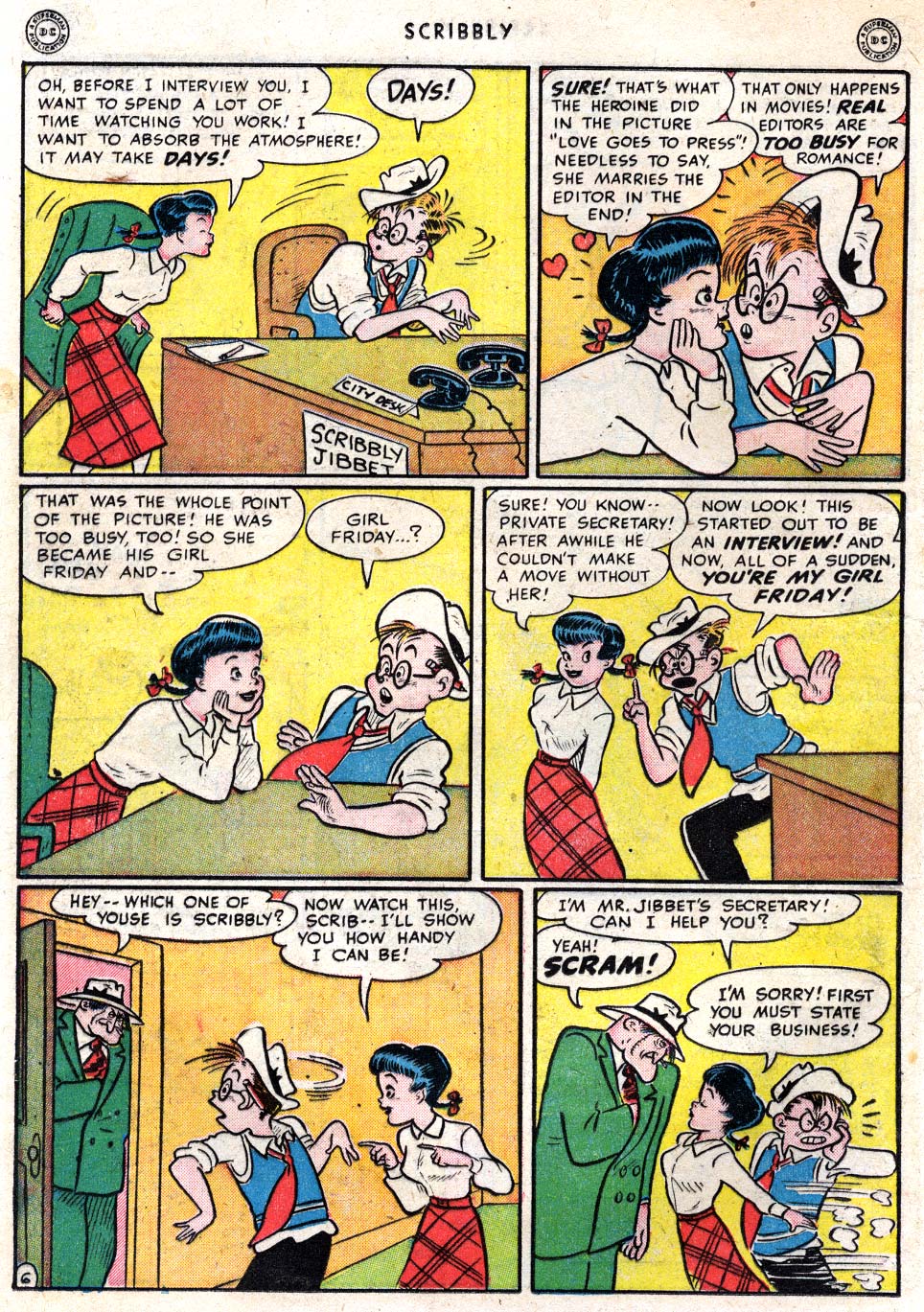 Read online Scribbly comic -  Issue #6 - 16