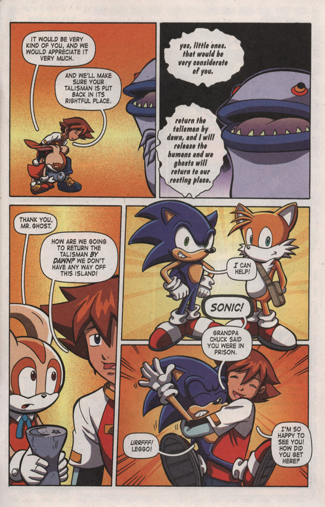 Read online Sonic X comic -  Issue #14 - 31