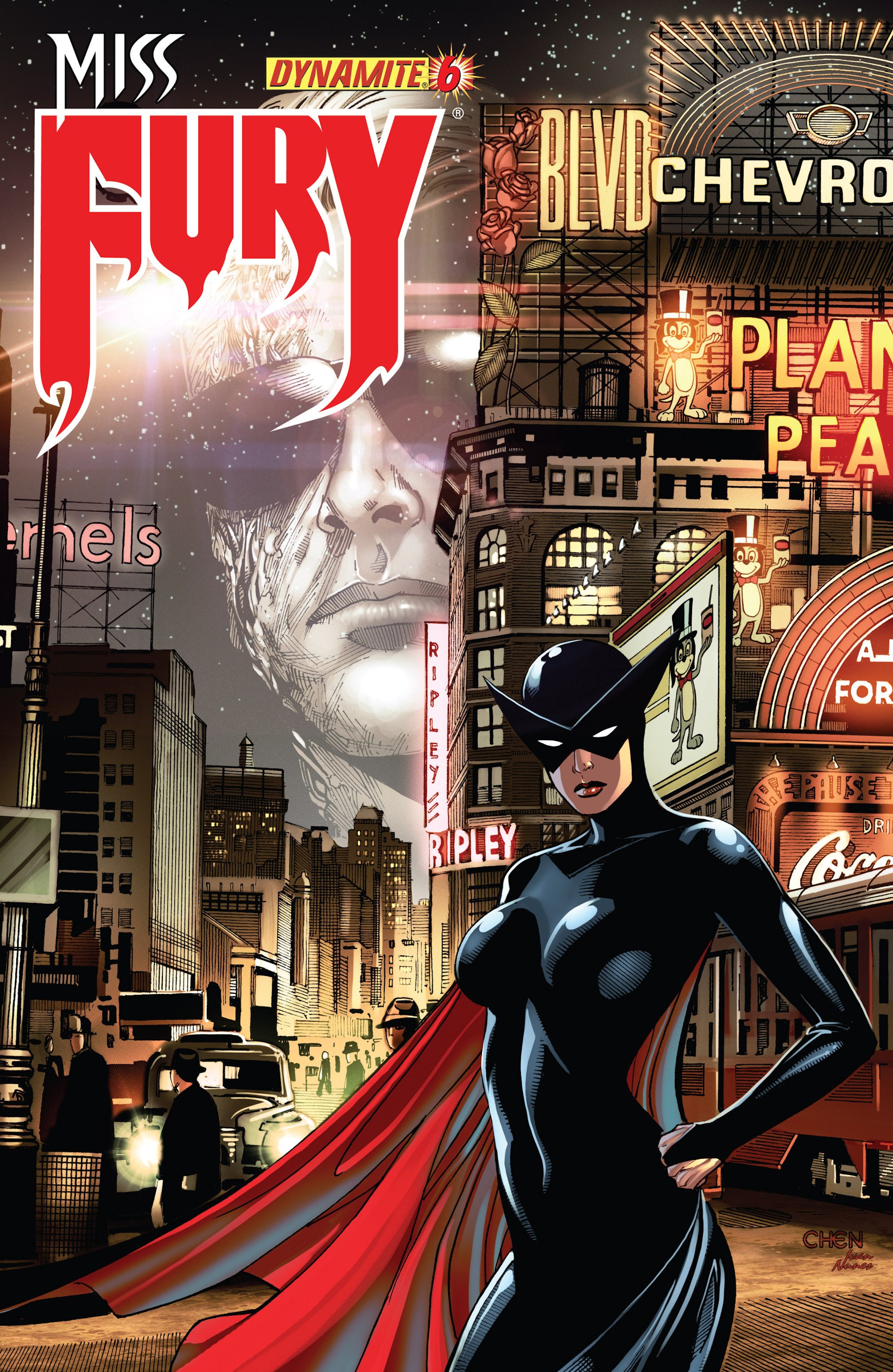 Read online Miss Fury (2013) comic -  Issue #6 - 4