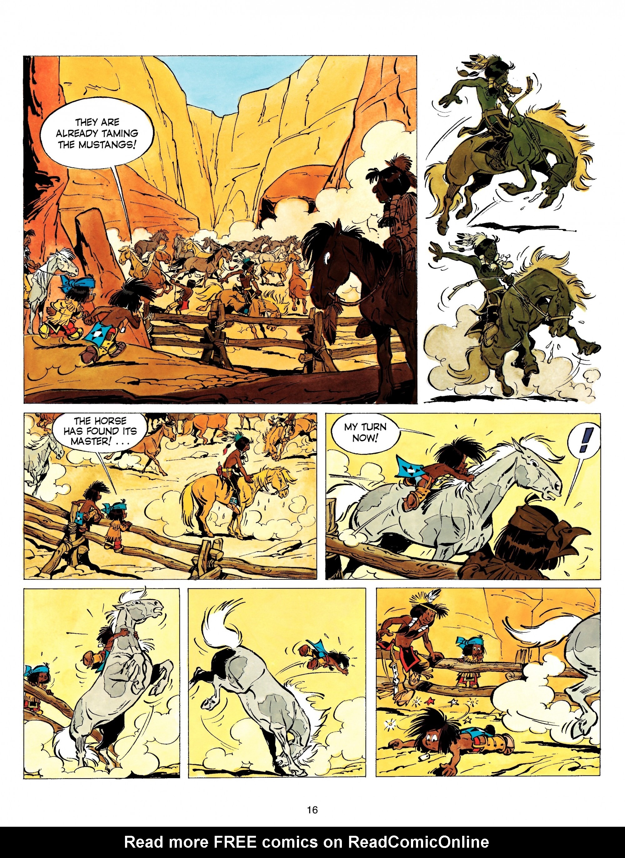 Read online Yakari comic -  Issue #1 - 16