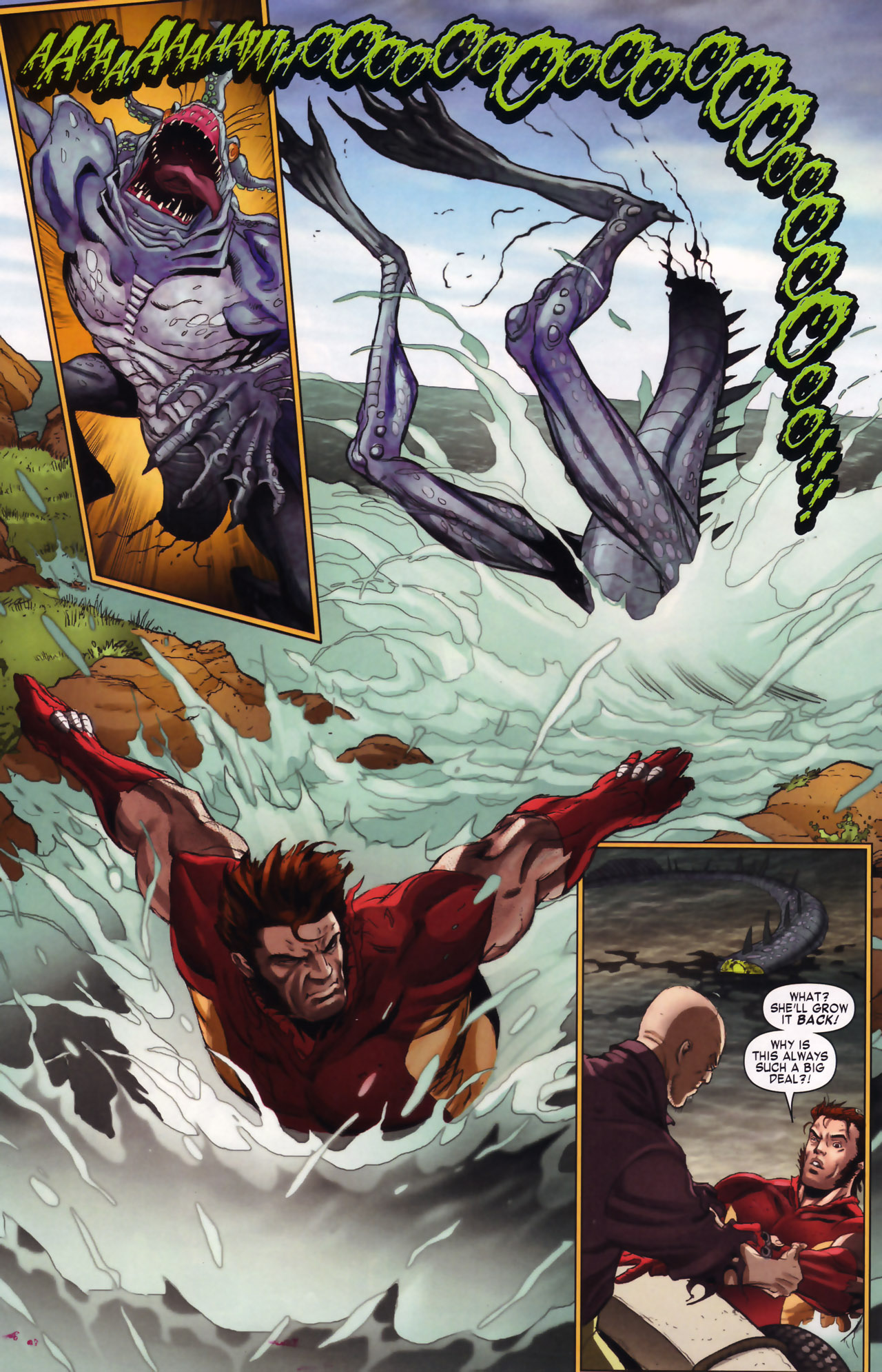 Read online Wolverine: Savage comic -  Issue # Full - 22
