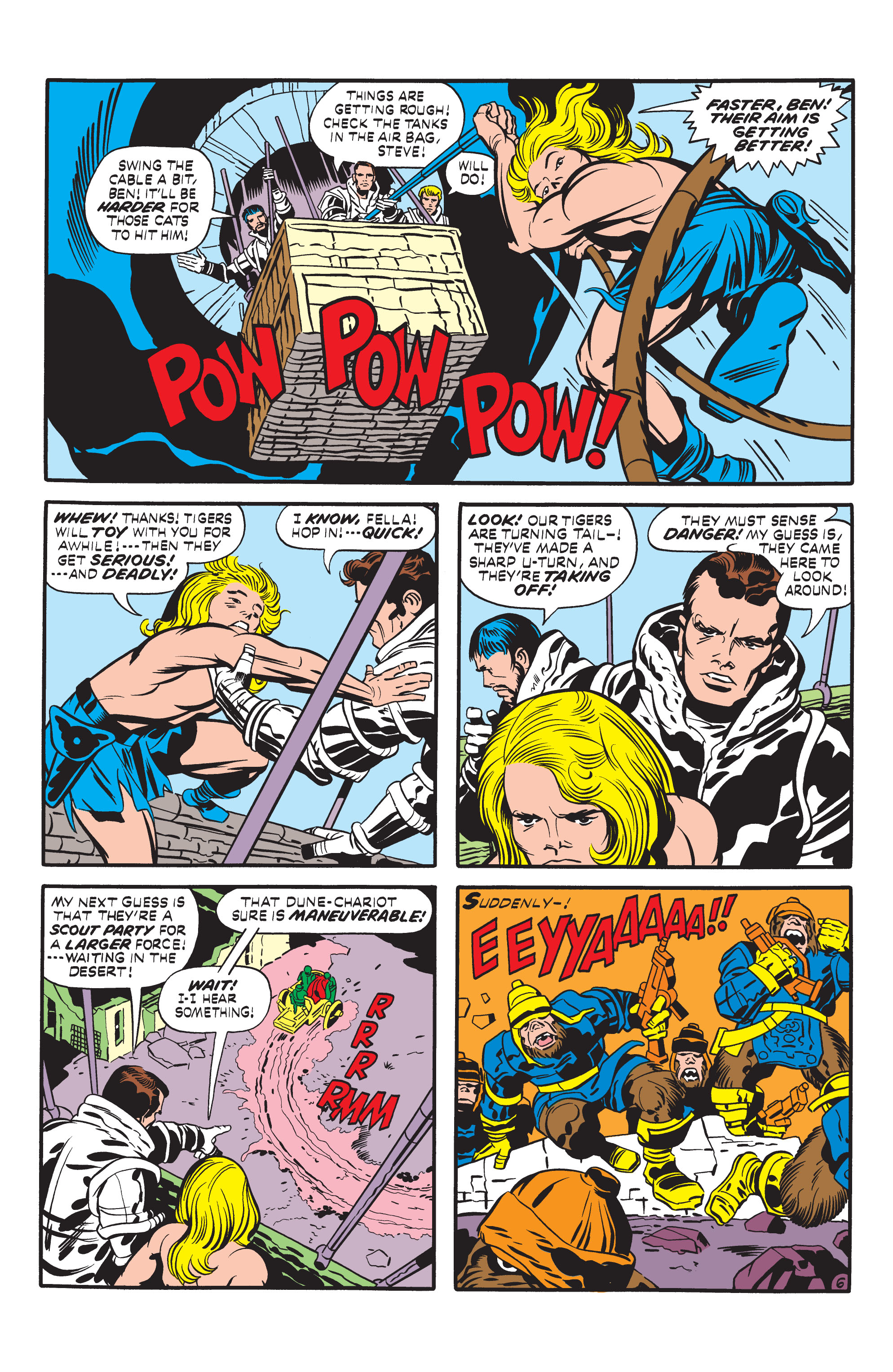 Read online Kamandi, The Last Boy On Earth comic -  Issue #4 - 6