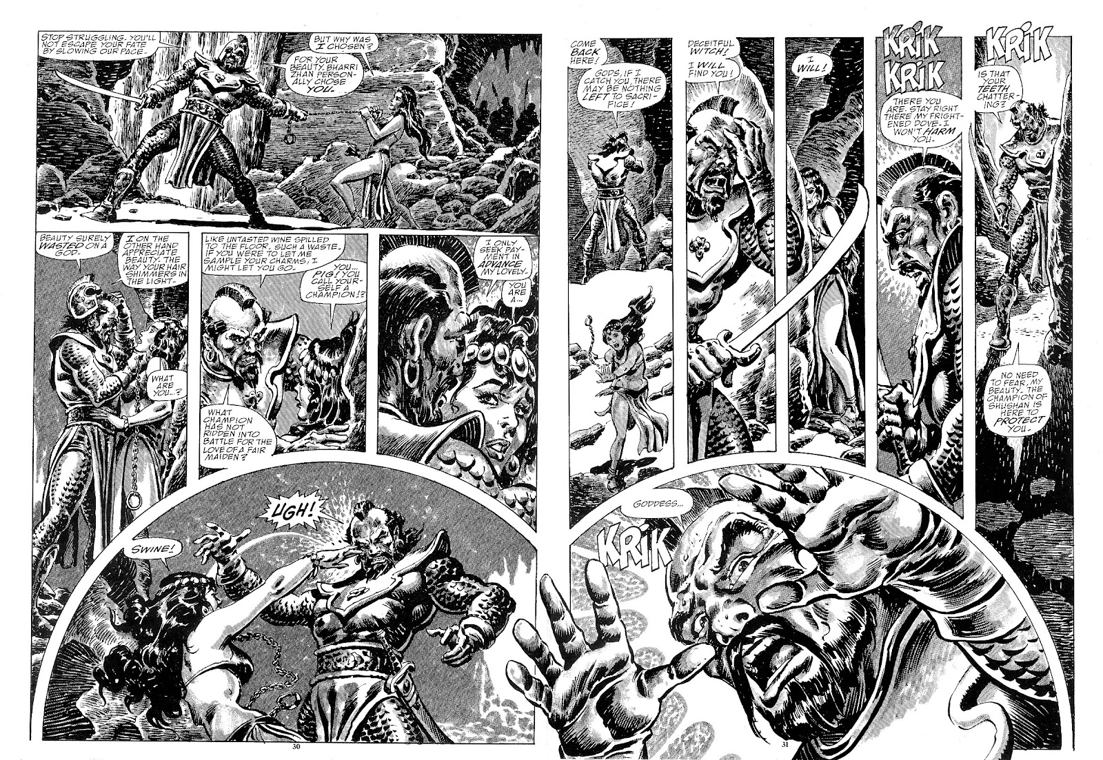 The Savage Sword Of Conan issue 183 - Page 22