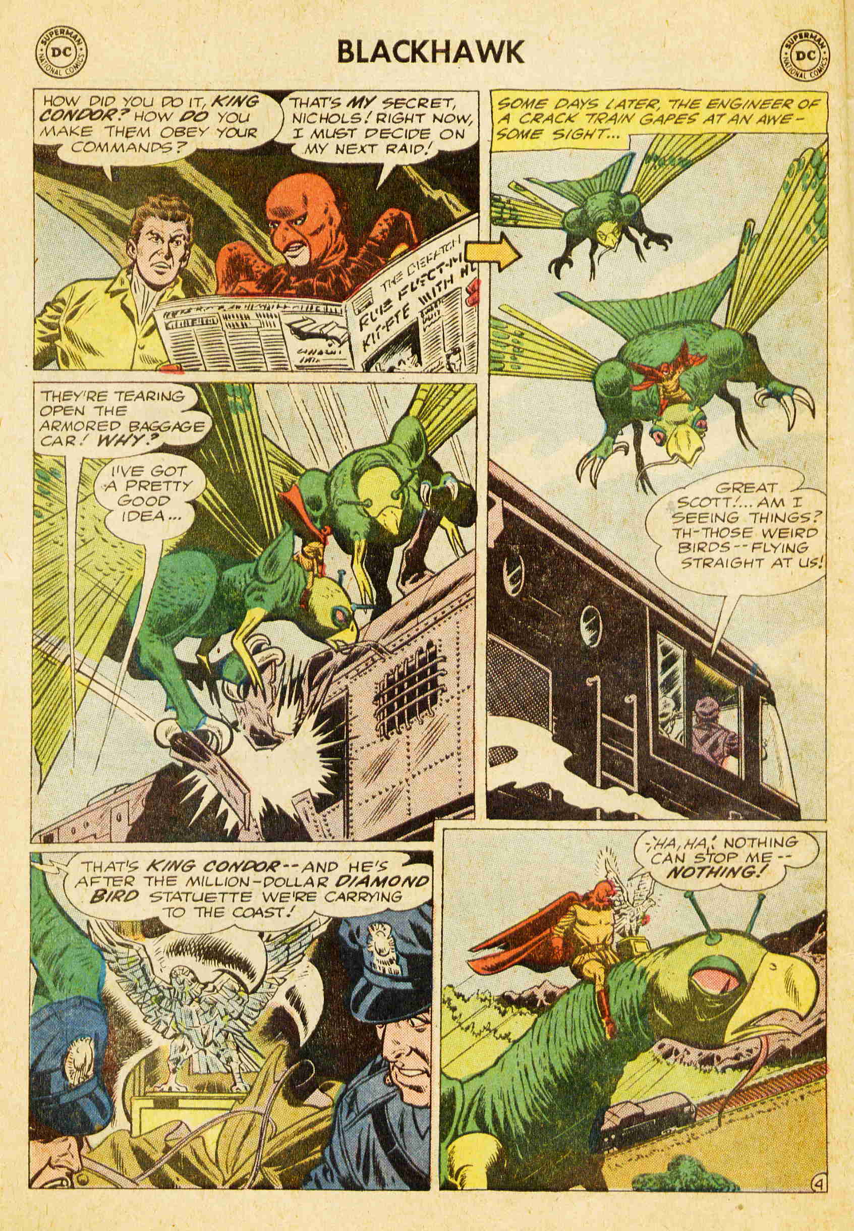 Read online Blackhawk (1957) comic -  Issue #158 - 5
