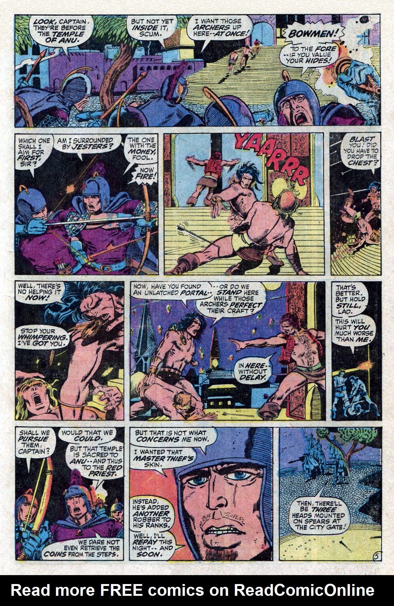 Read online Conan the Barbarian (1970) comic -  Issue #10 - 7