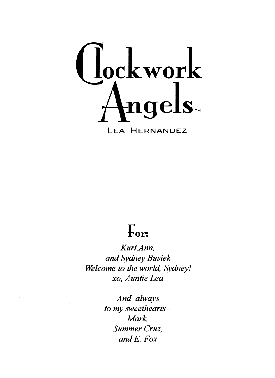 Read online Clockwork Angels (2001) comic -  Issue # TPB - 4