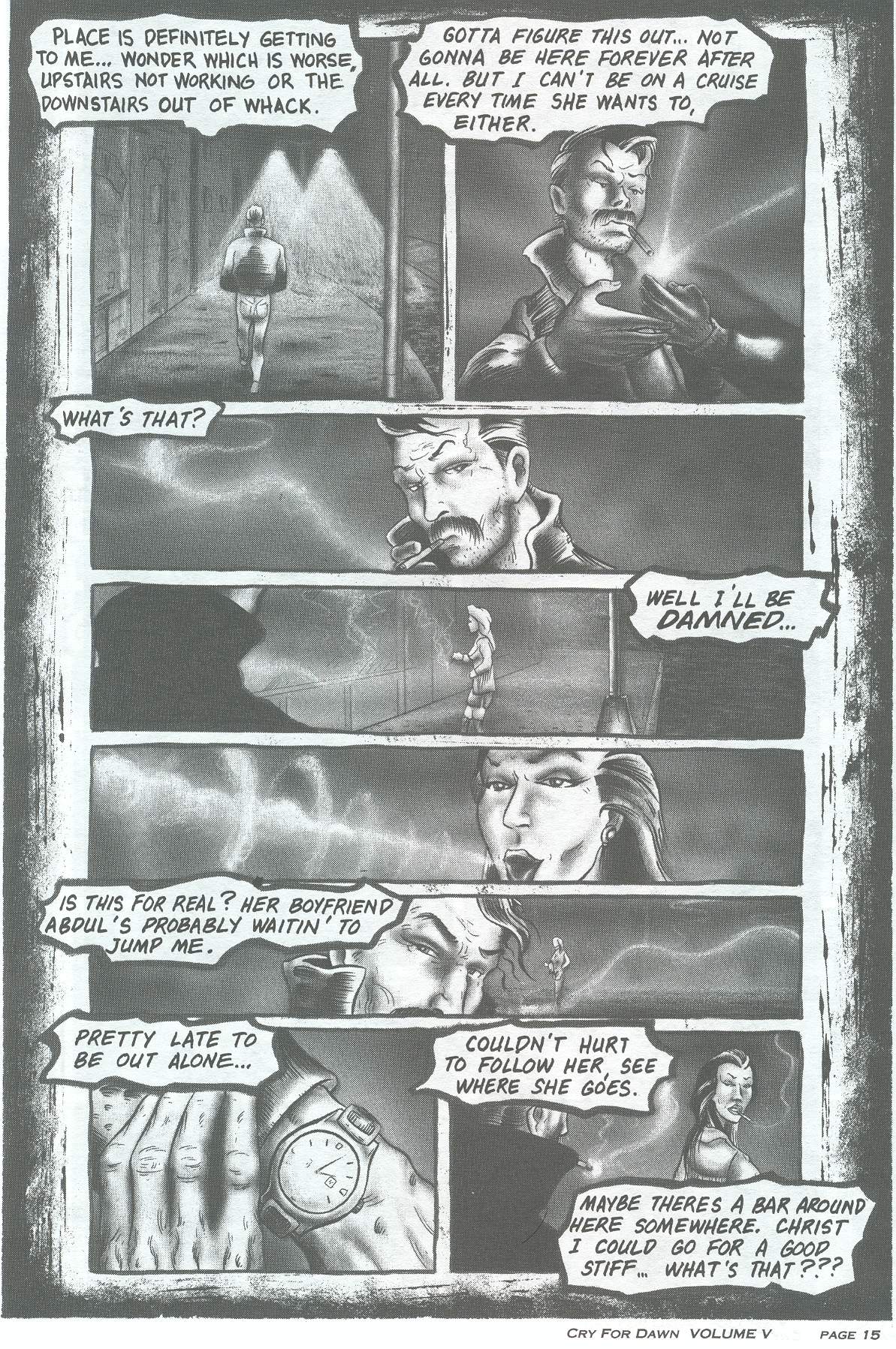Read online Cry for Dawn comic -  Issue #5 - 17