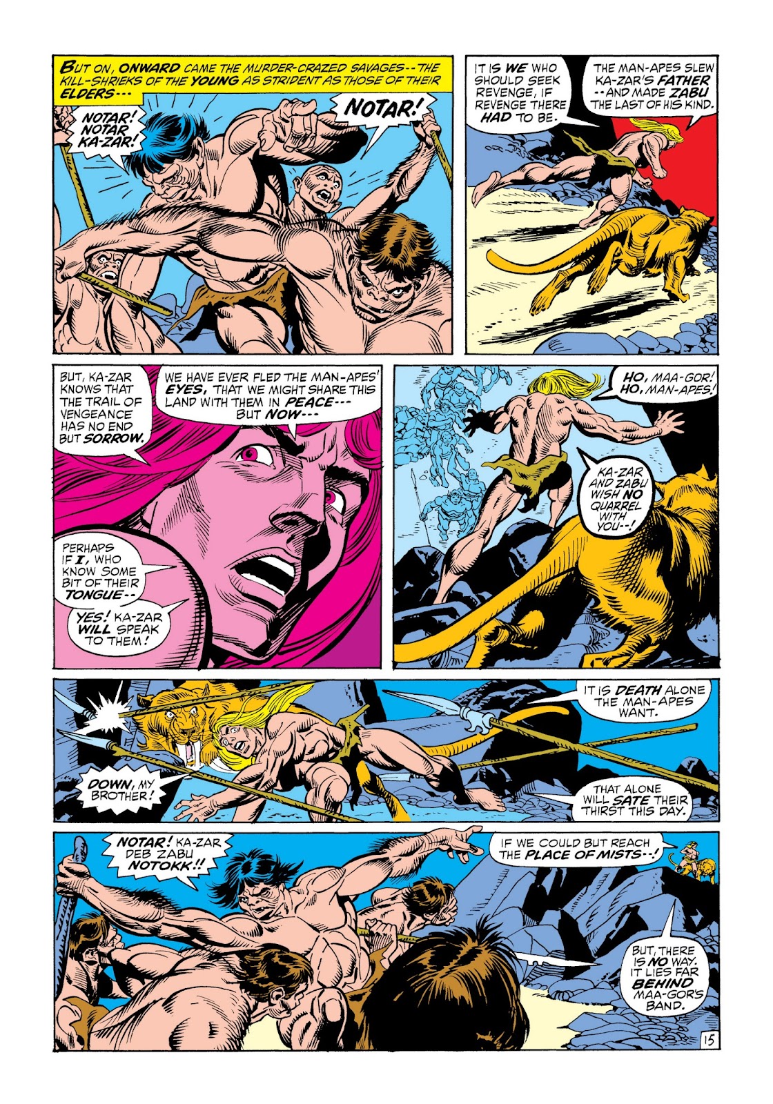 Marvel Masterworks: Ka-Zar issue TPB 1 - Page 182