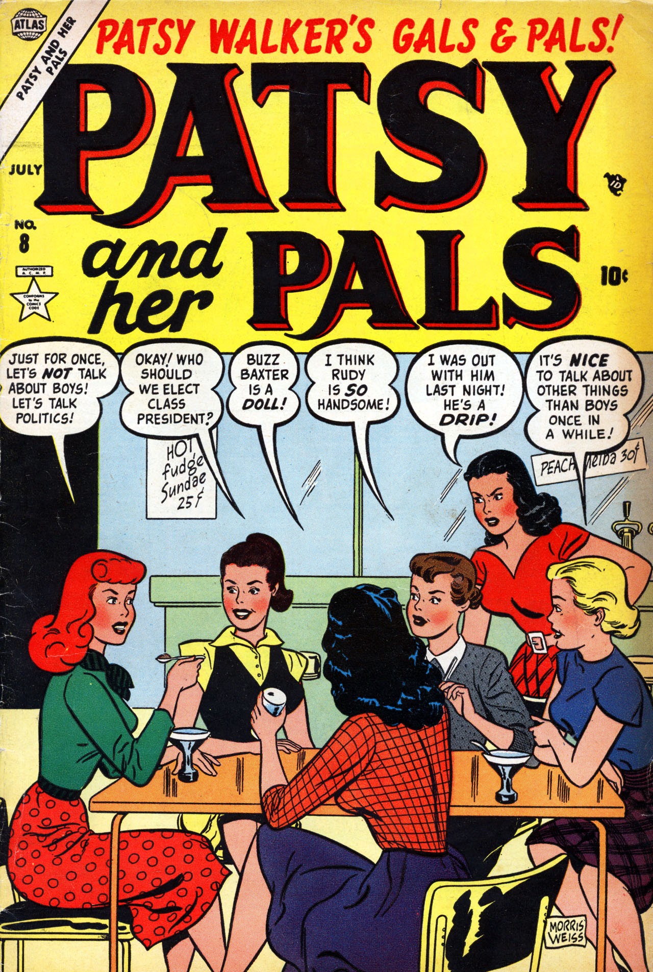 Read online Patsy and her Pals comic -  Issue #8 - 1