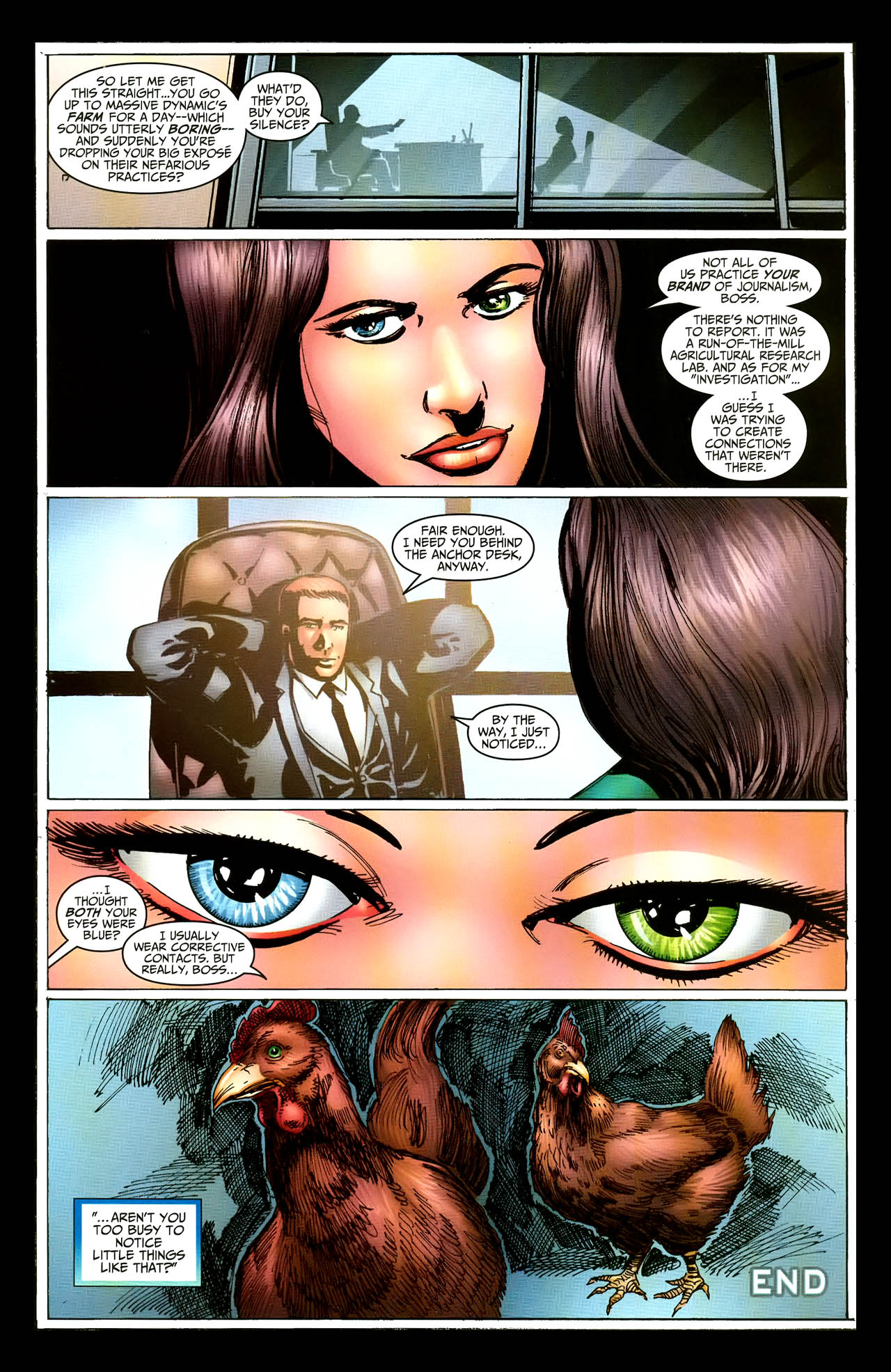 Read online Fringe comic -  Issue #5 - 28