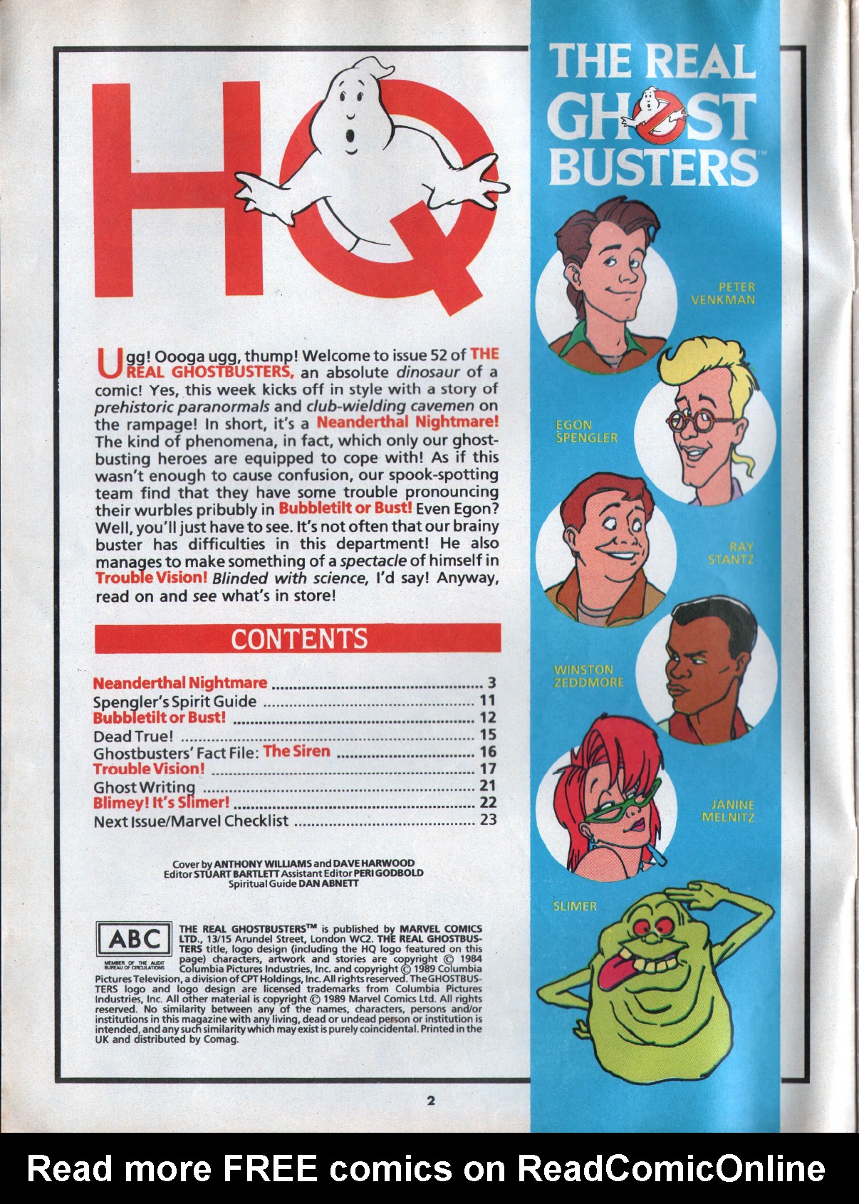 Read online The Real Ghostbusters comic -  Issue #52 - 2
