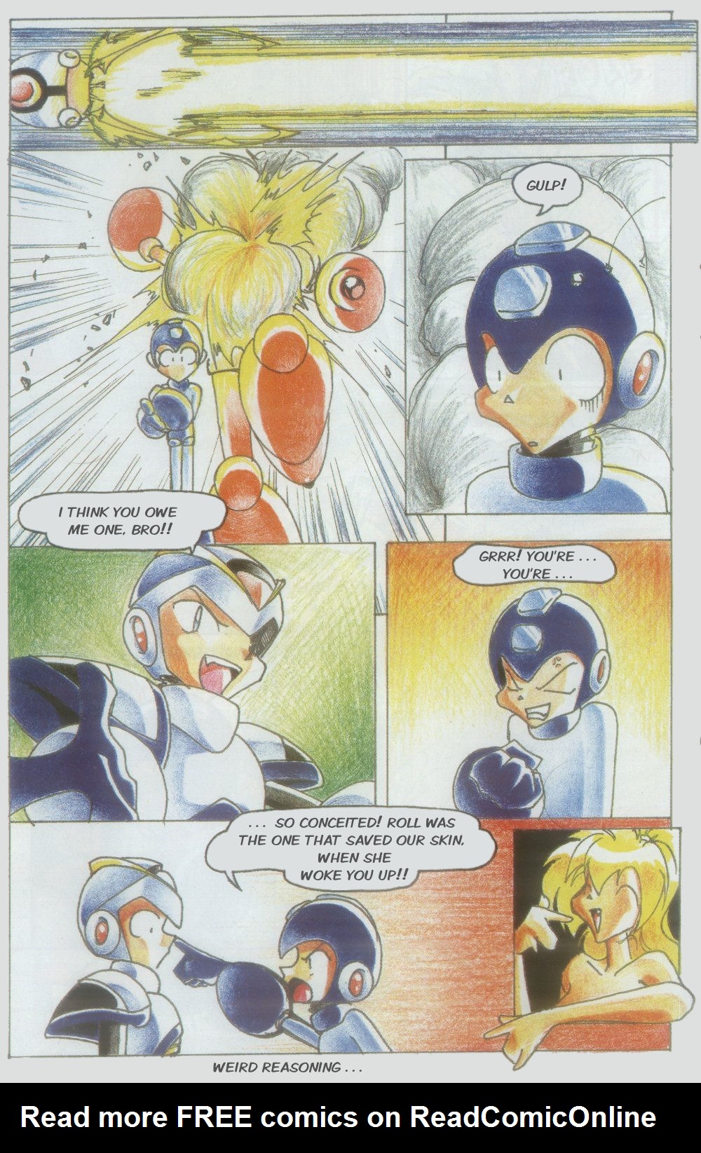 Read online Novas Aventuras de Megaman comic -  Issue #5 - 19