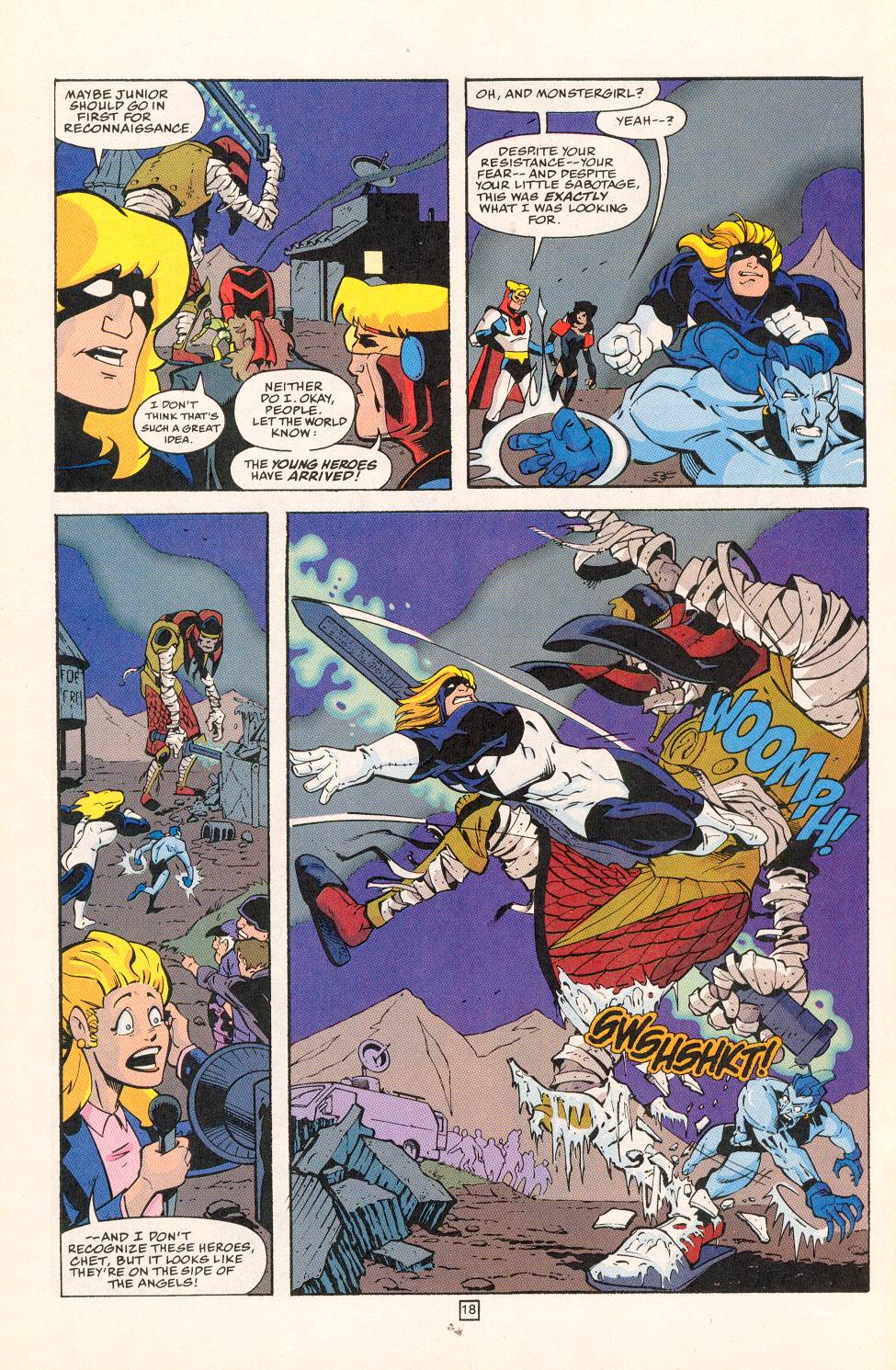 Read online Young Heroes in Love comic -  Issue #2 - 19