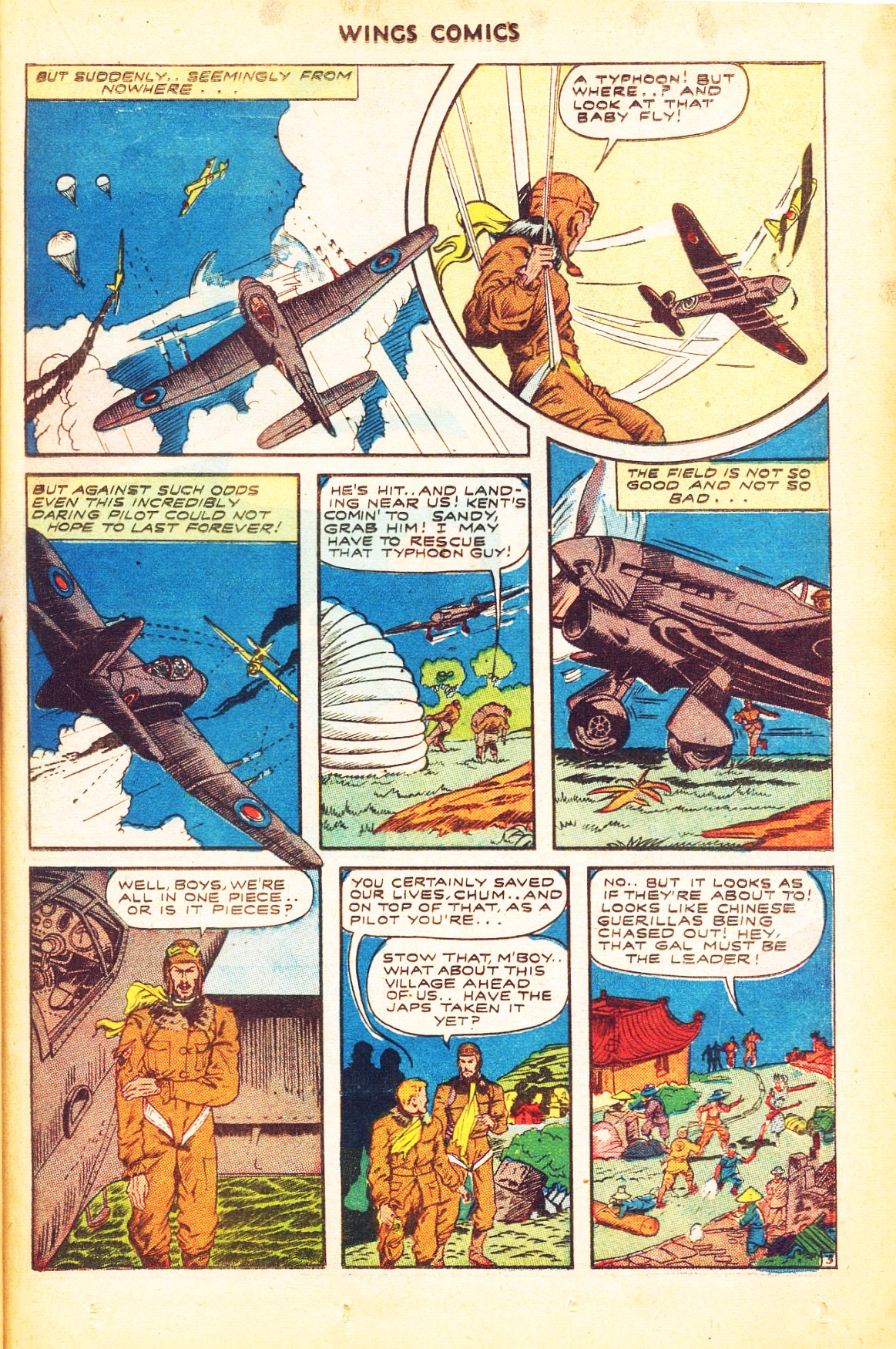Read online Wings Comics comic -  Issue #51 - 31