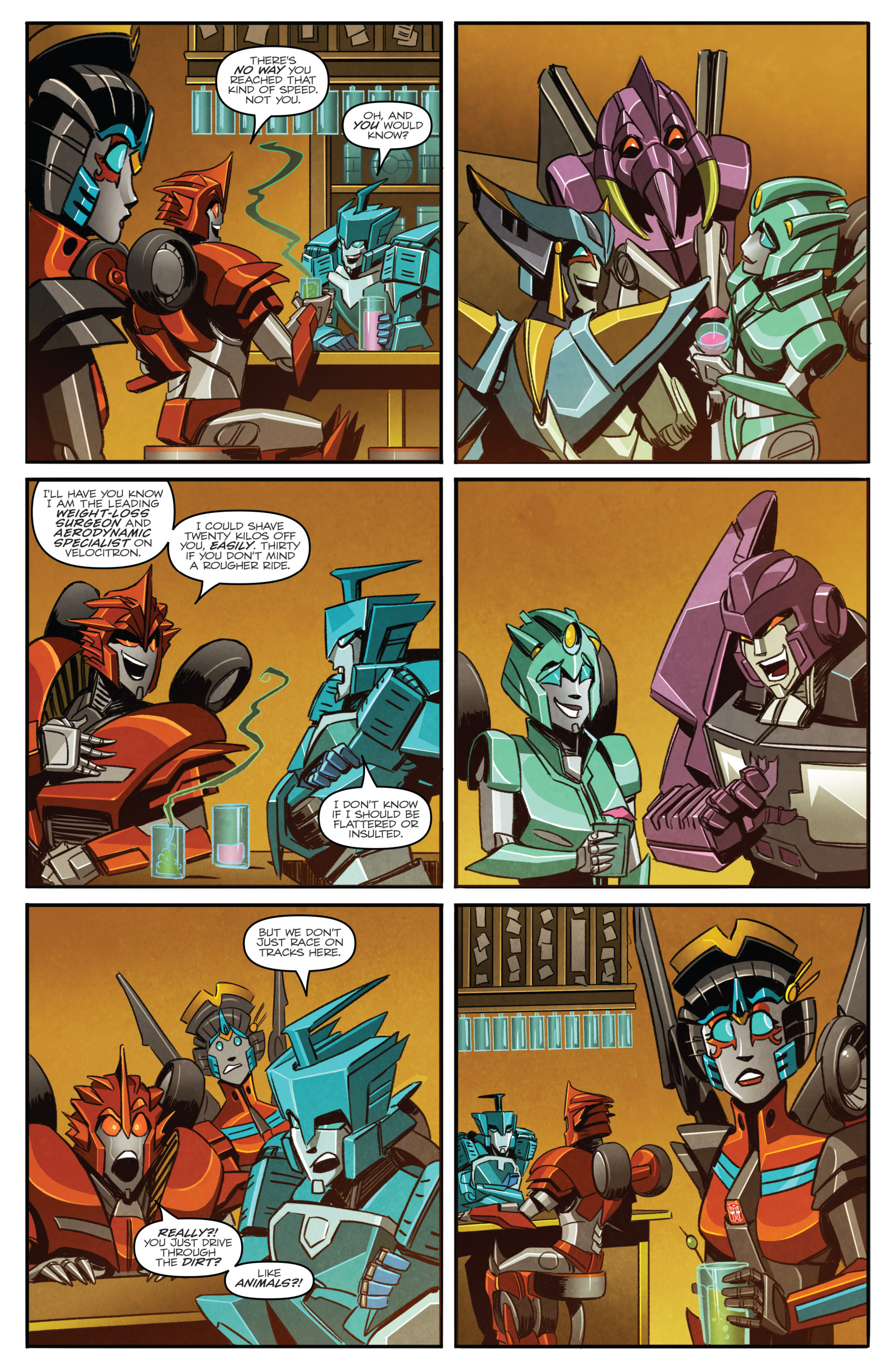 Read online The Transformers: Windblade (2015) comic -  Issue #4 - 19