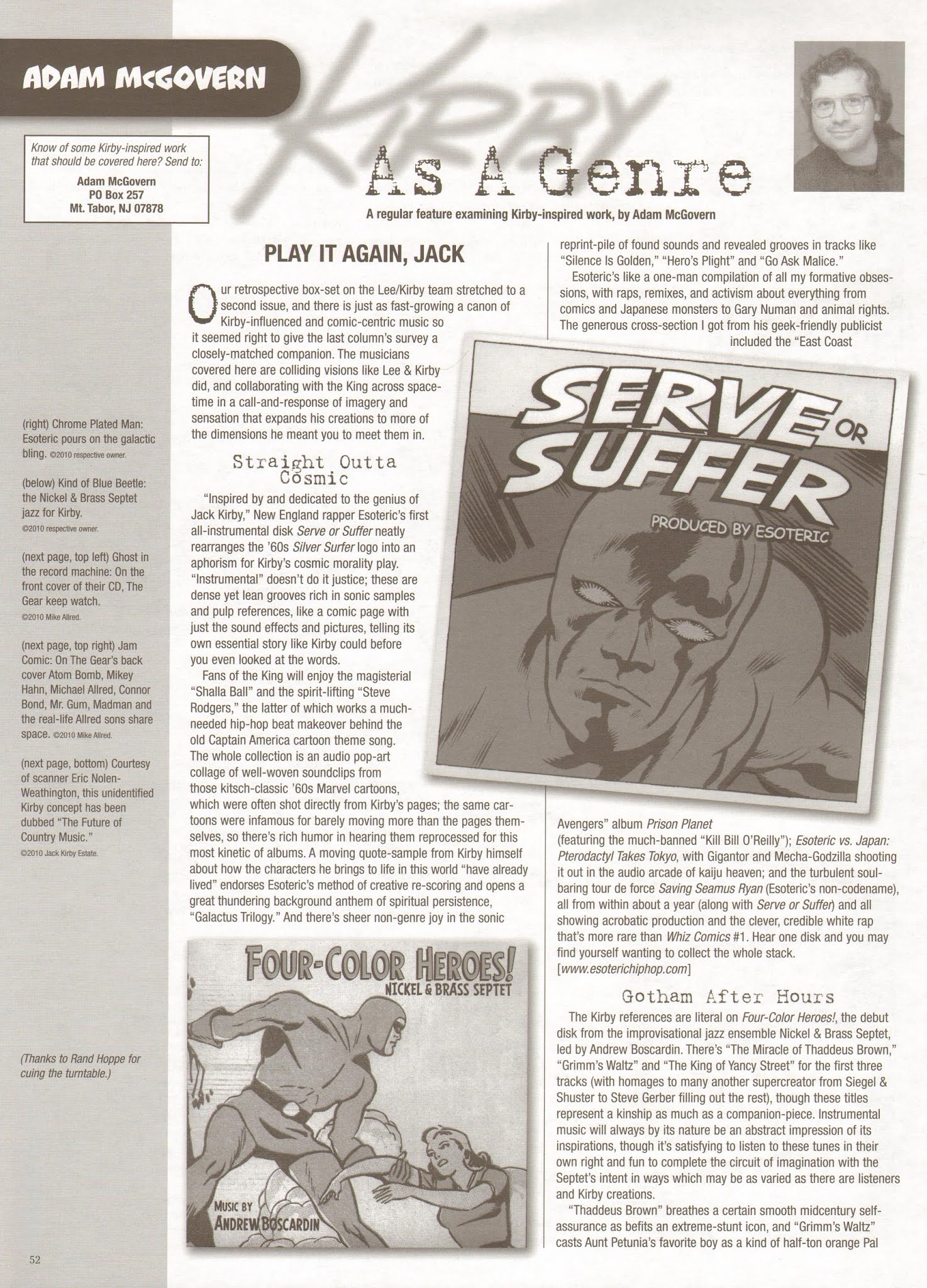Read online The Jack Kirby Collector comic -  Issue #54 - 51