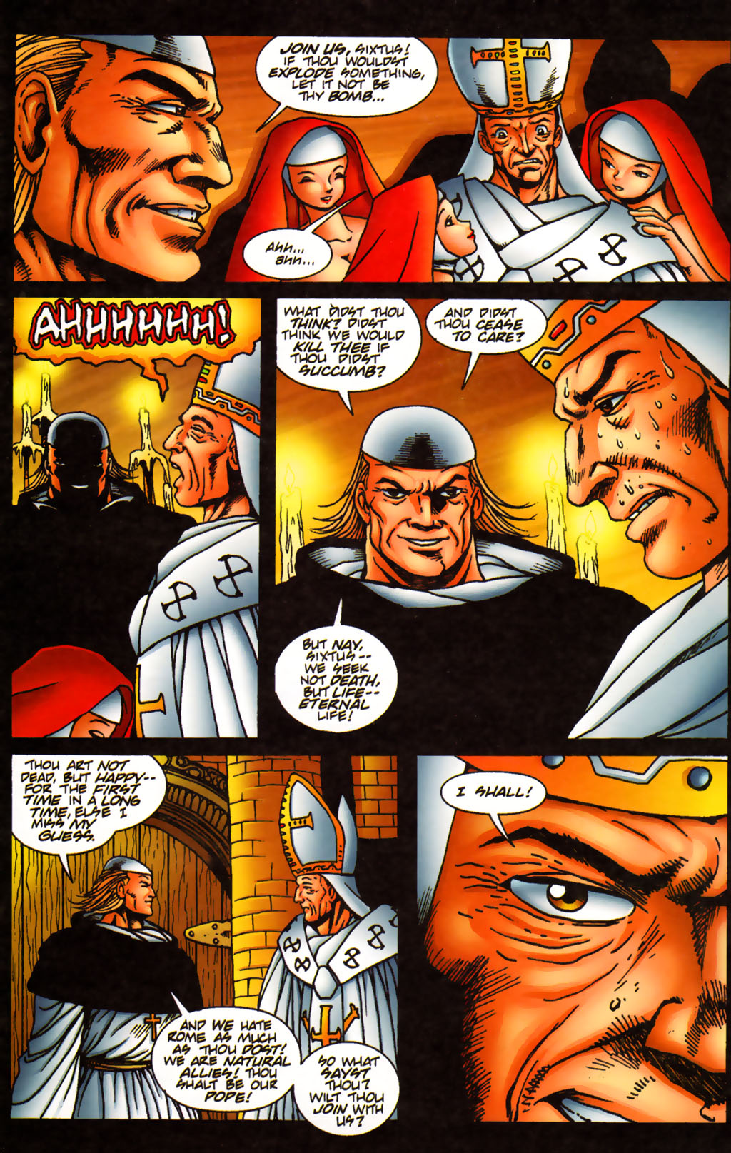 Read online Warrior Nun Areala: Scorpio Rose comic -  Issue #2 - 15