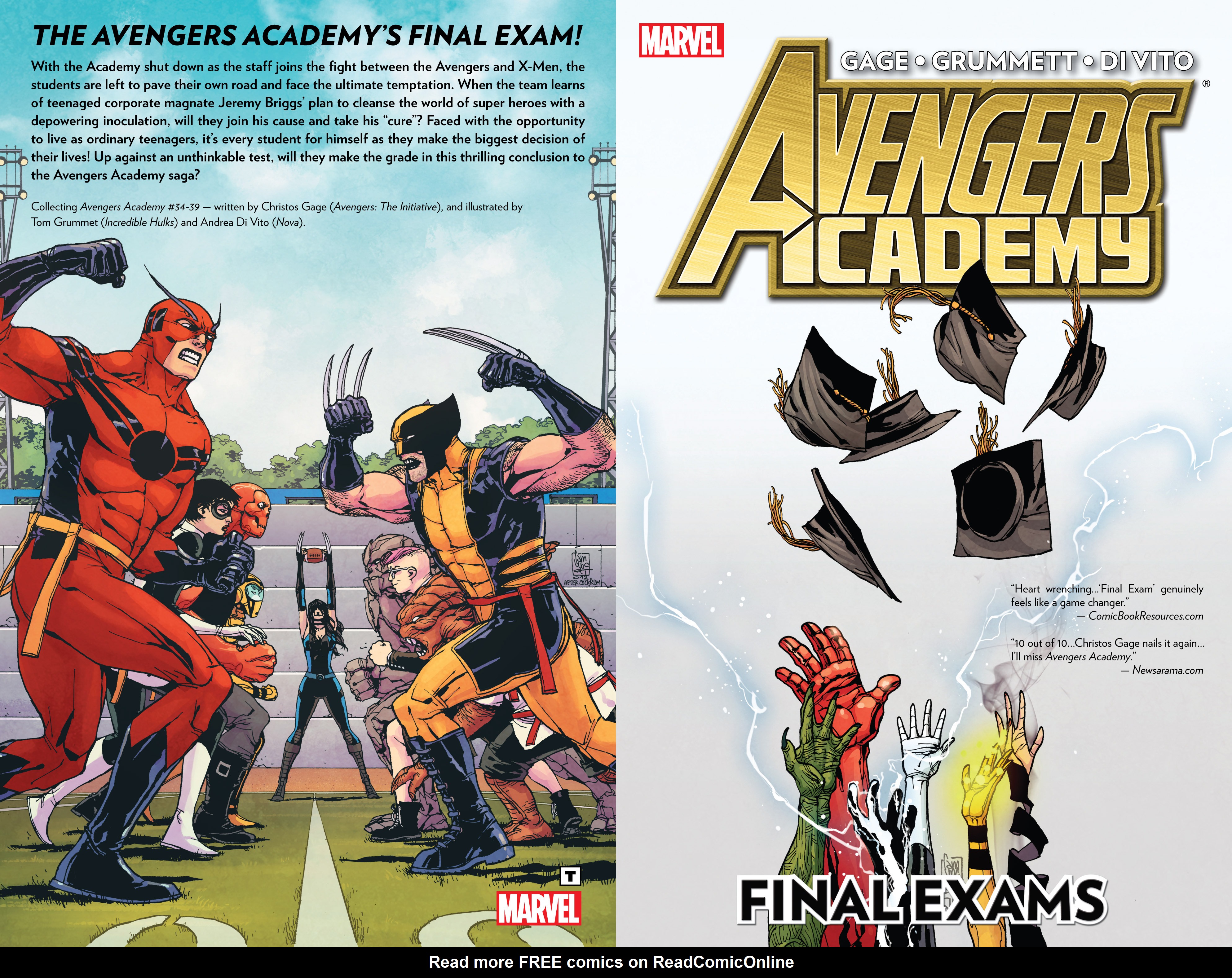 Read online Avengers Academy comic -  Issue # _TPB Final Exams - 2
