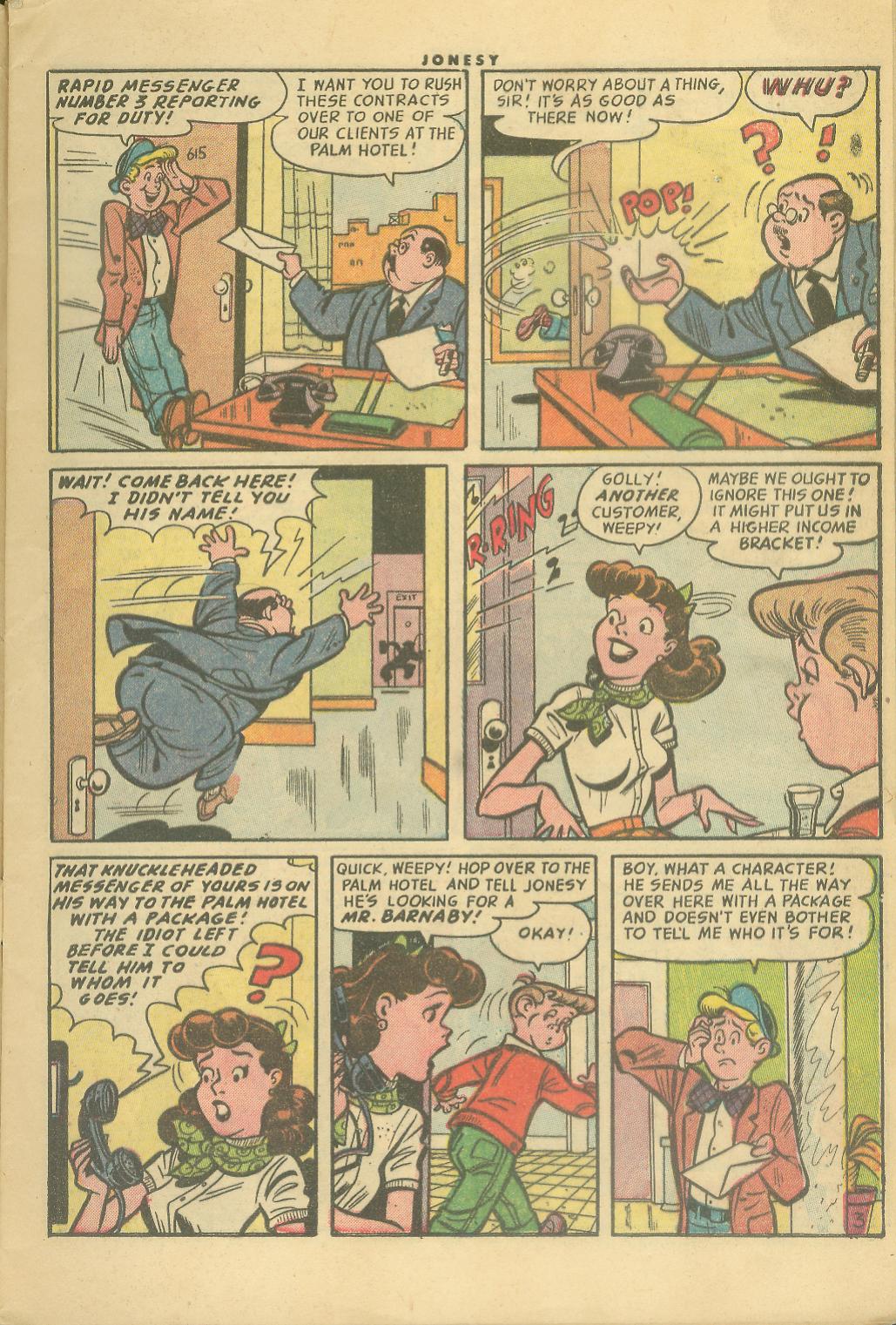 Read online Jonesy (1953) comic -  Issue #7 - 5
