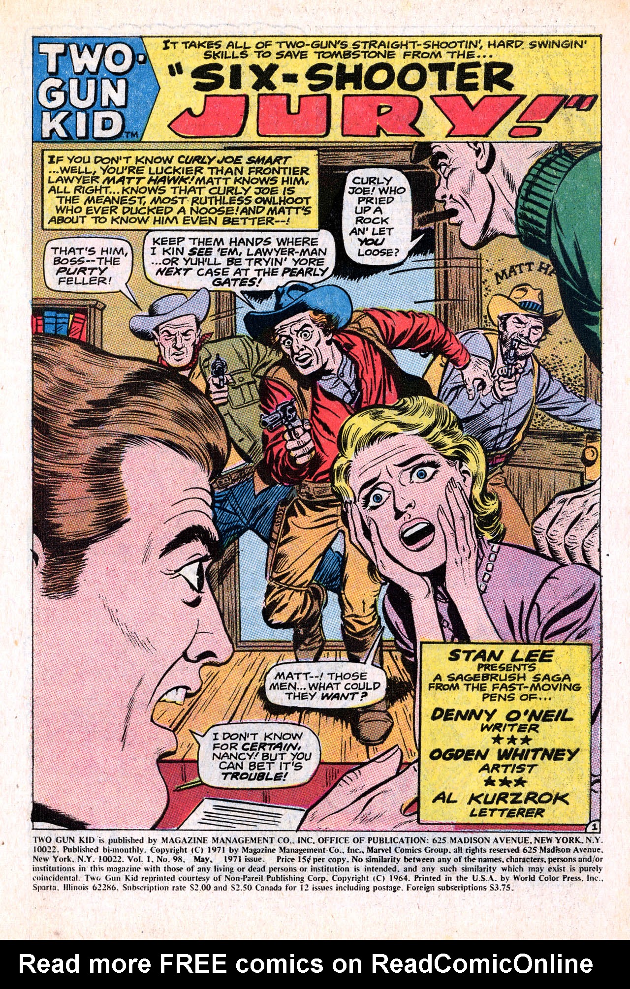 Read online Two-Gun Kid comic -  Issue #98 - 3