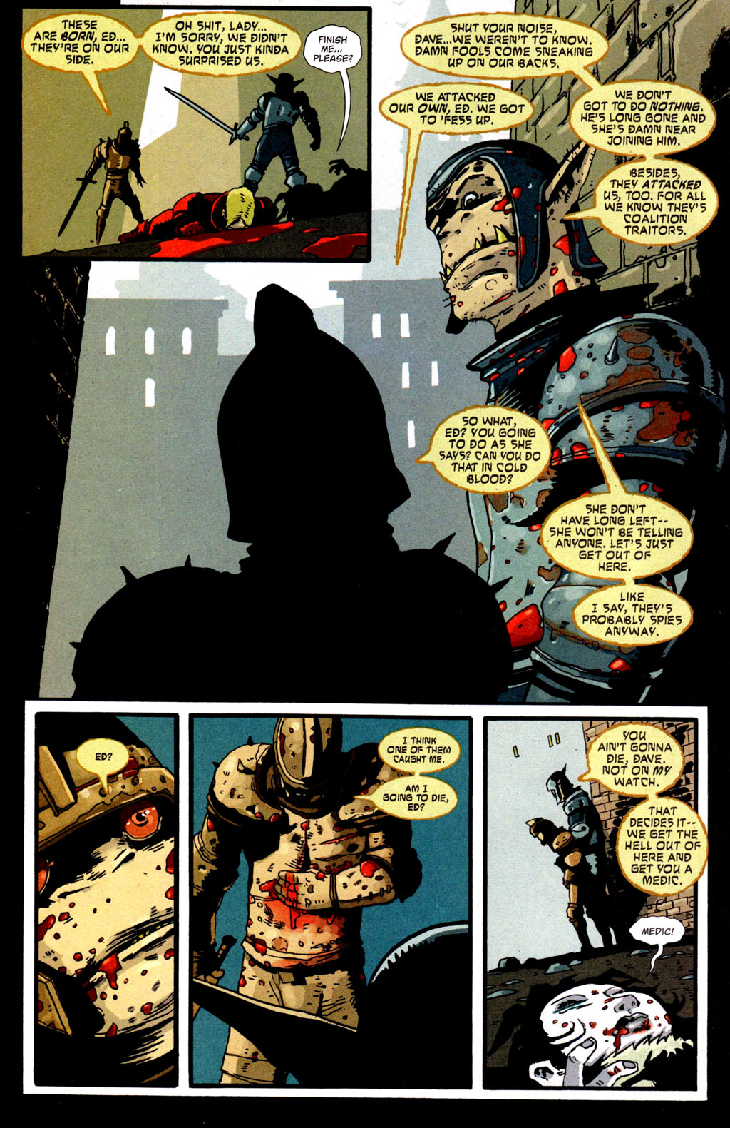 Read online Books of Magick: Life During Wartime comic -  Issue #9 - 15