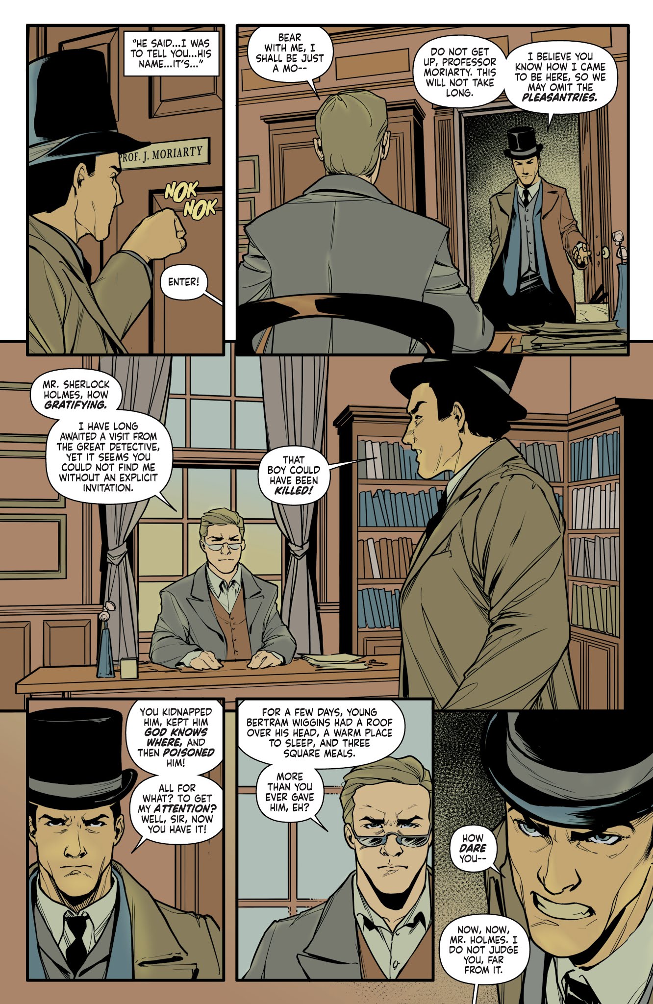 Read online Sherlock Holmes: The Vanishing Man comic -  Issue #4 - 22