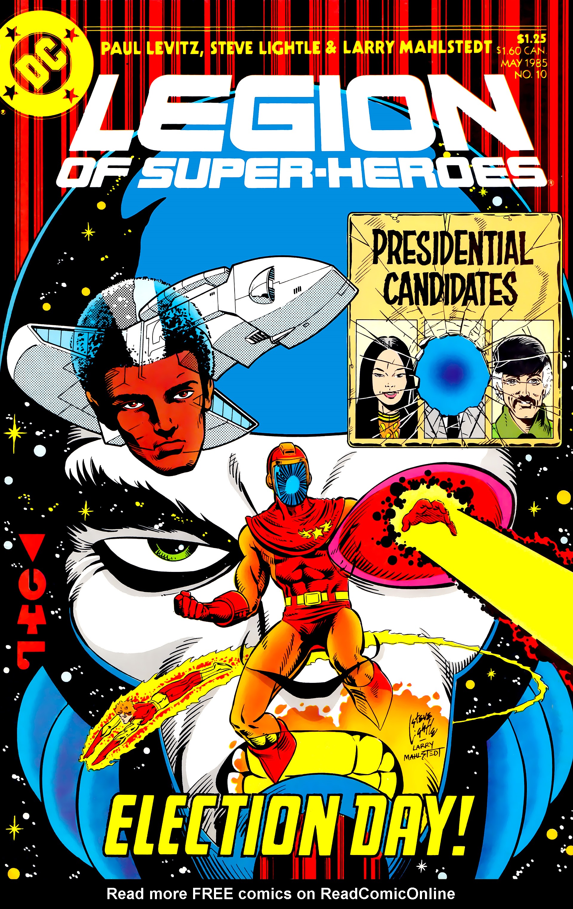 Read online Legion of Super-Heroes (1984) comic -  Issue #10 - 1