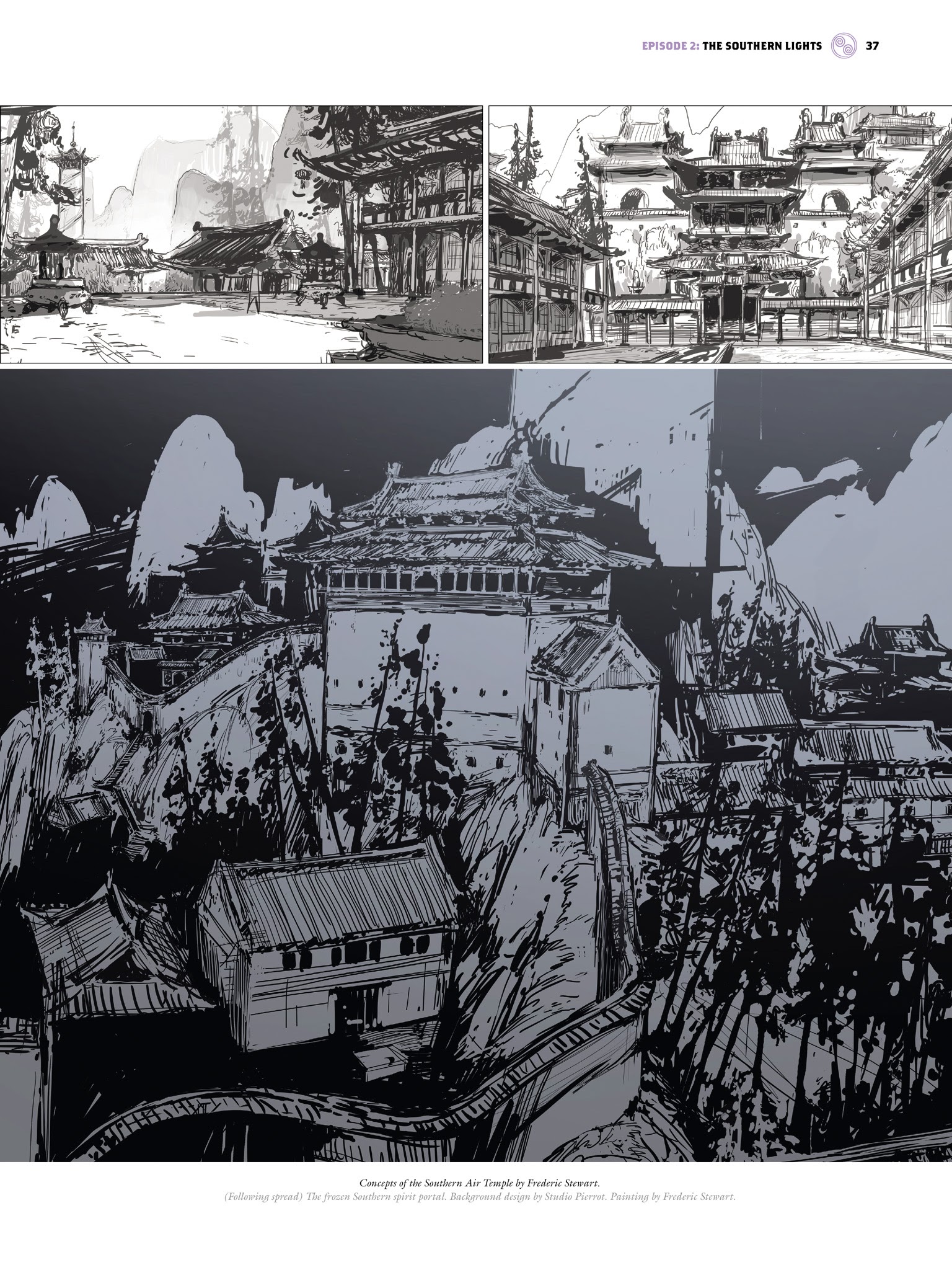 Read online The Legend of Korra: The Art of the Animated Series comic -  Issue # TPB 2 - 36