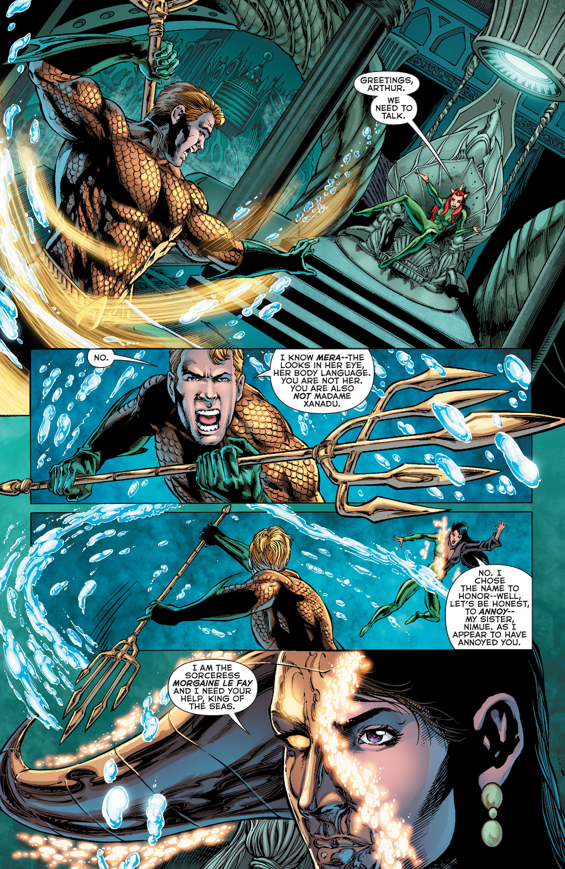 Read online Aquaman (2011) comic -  Issue #Aquaman (2011) _Annual 1 - 26