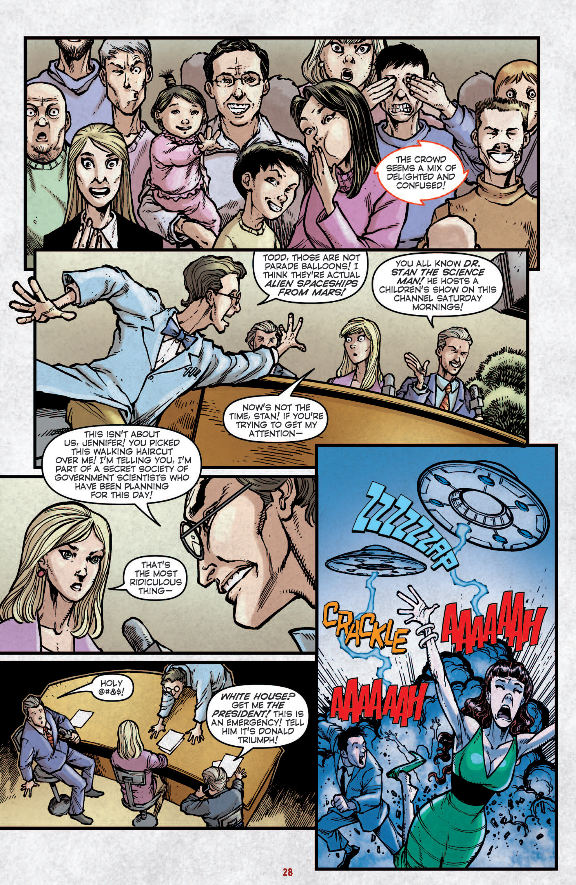 Read online Mars Attacks the Holidays comic -  Issue # Full - 30