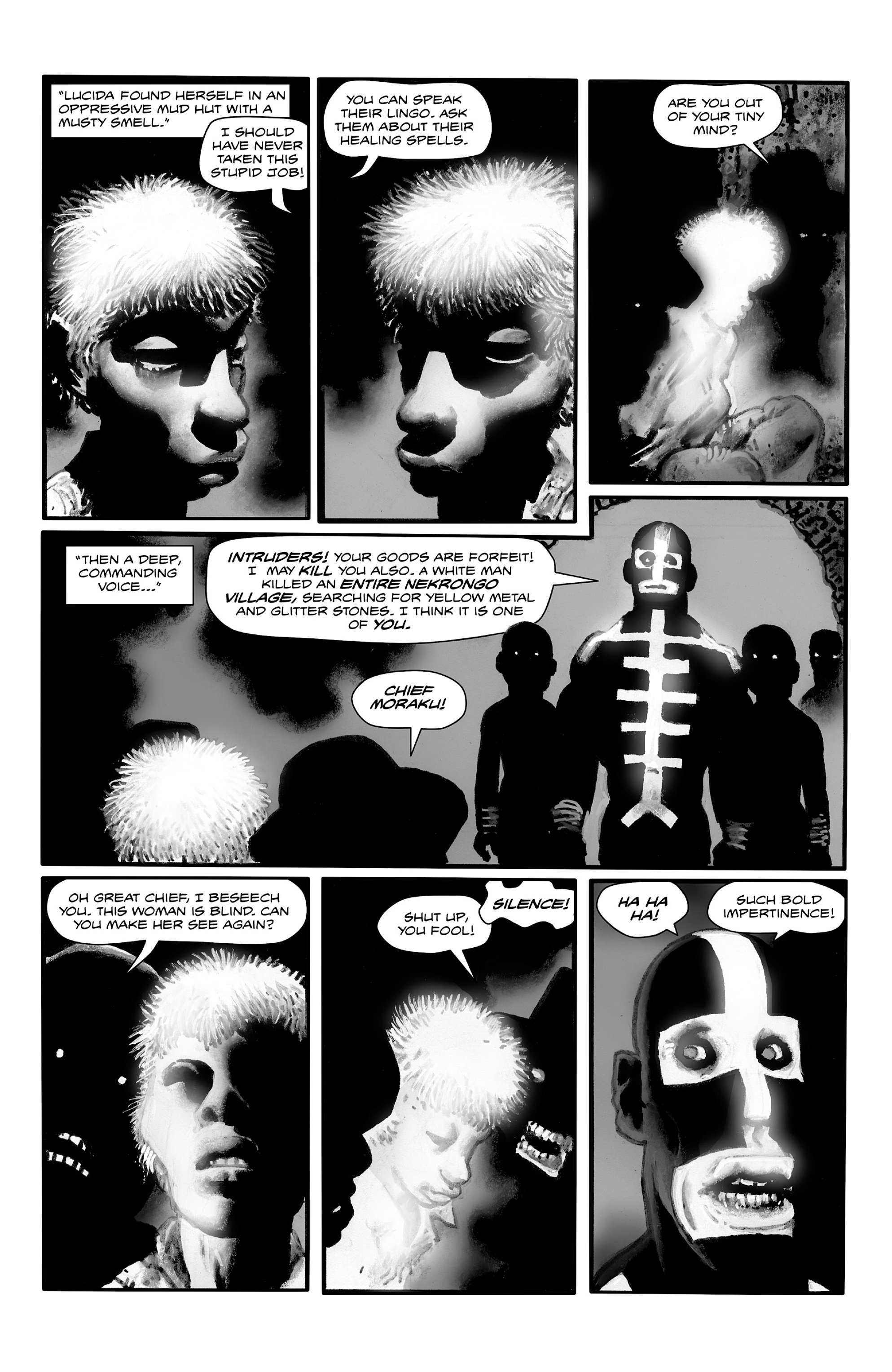 Read online Shadows on the Grave comic -  Issue #5 - 22