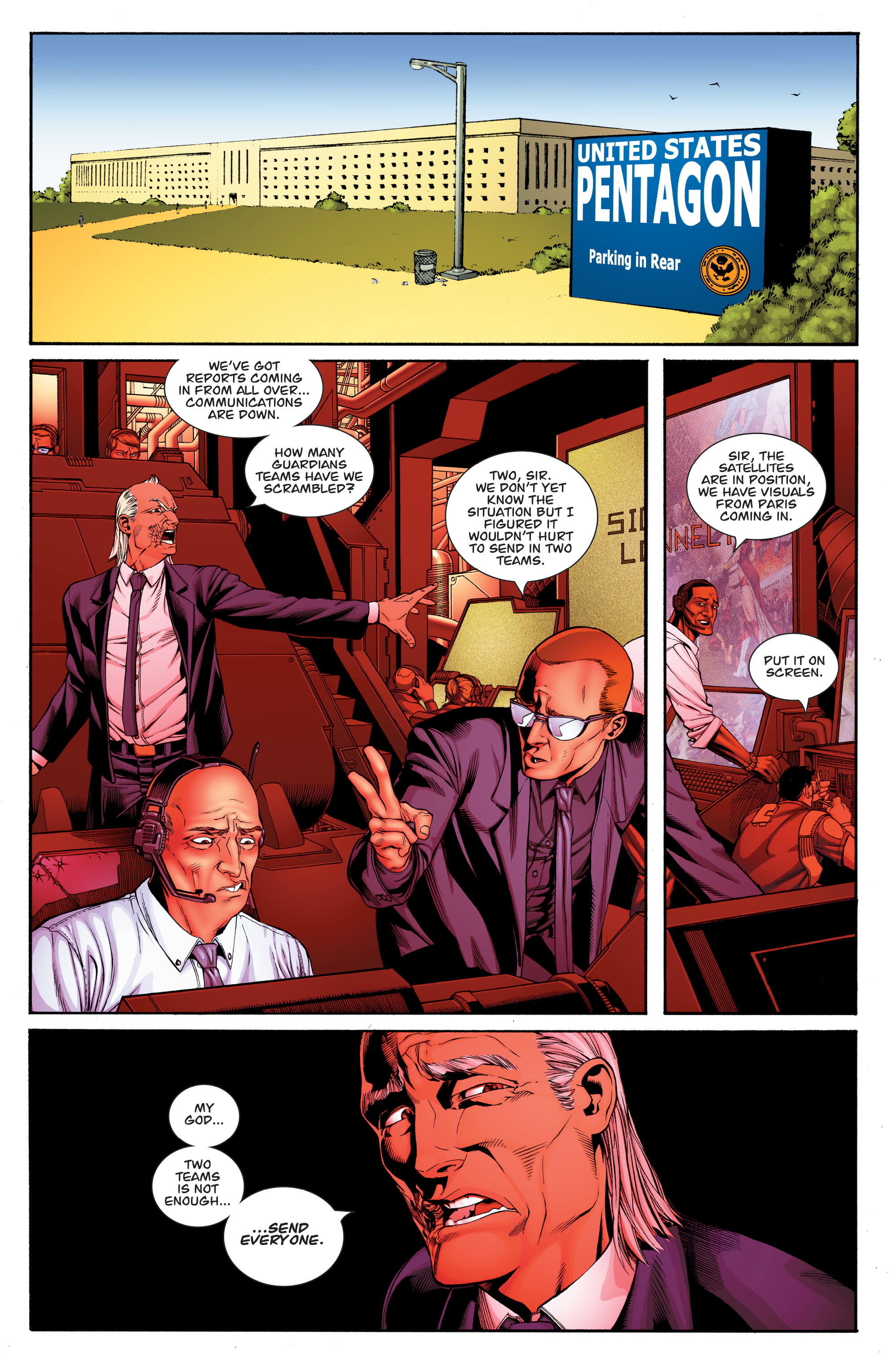 Read online Guarding the Globe (2010) comic -  Issue #5 - 21