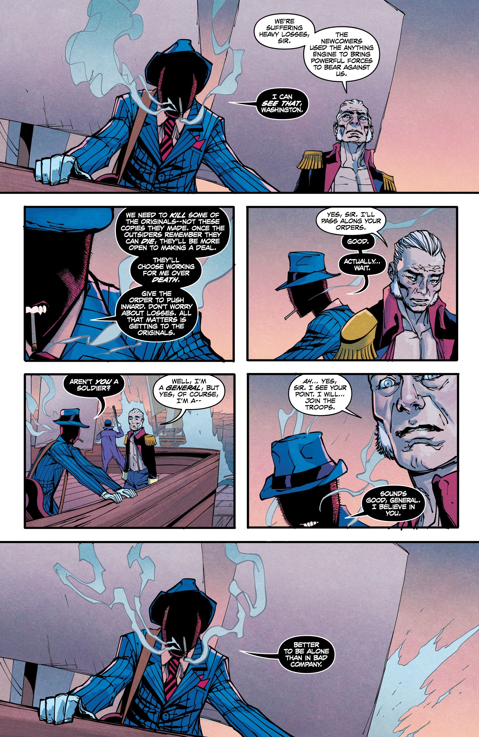 Read online Undiscovered Country comic -  Issue #18 - 5