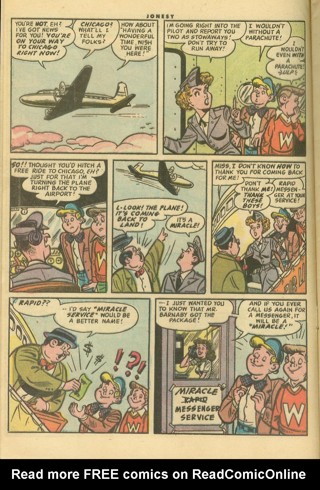 Read online Jonesy (1953) comic -  Issue #7 - 8