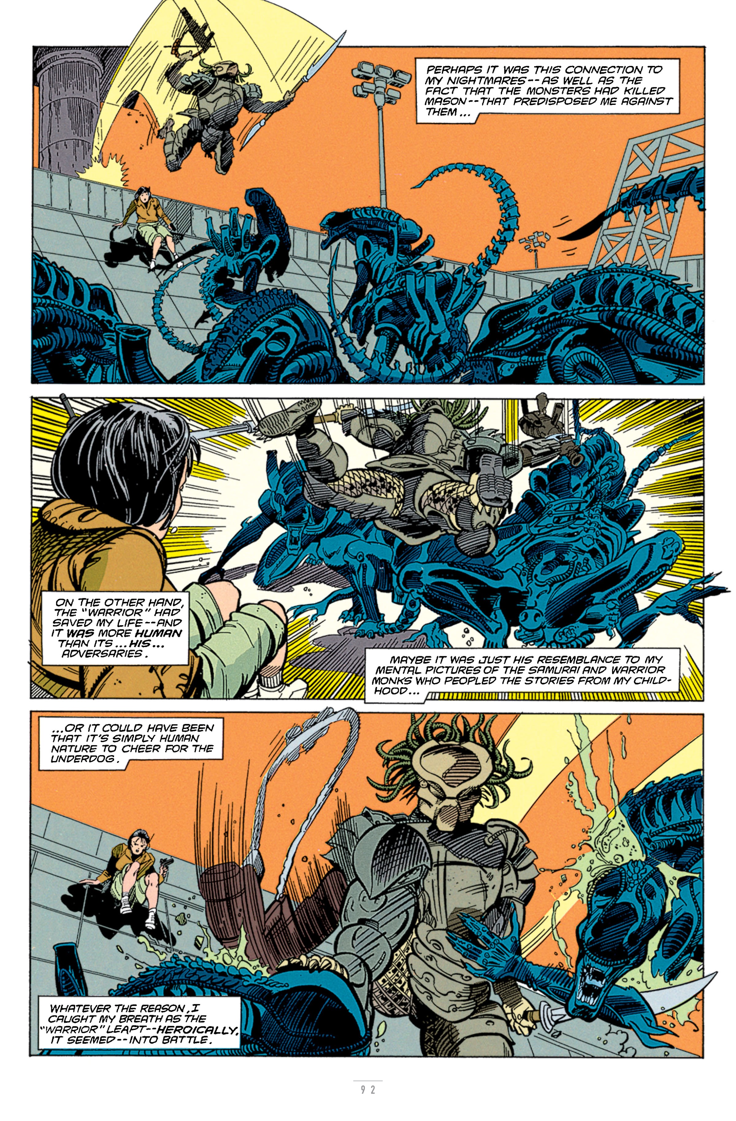 Read online Aliens vs. Predator 30th Anniversary Edition - The Original Comics Series comic -  Issue # TPB (Part 1) - 91