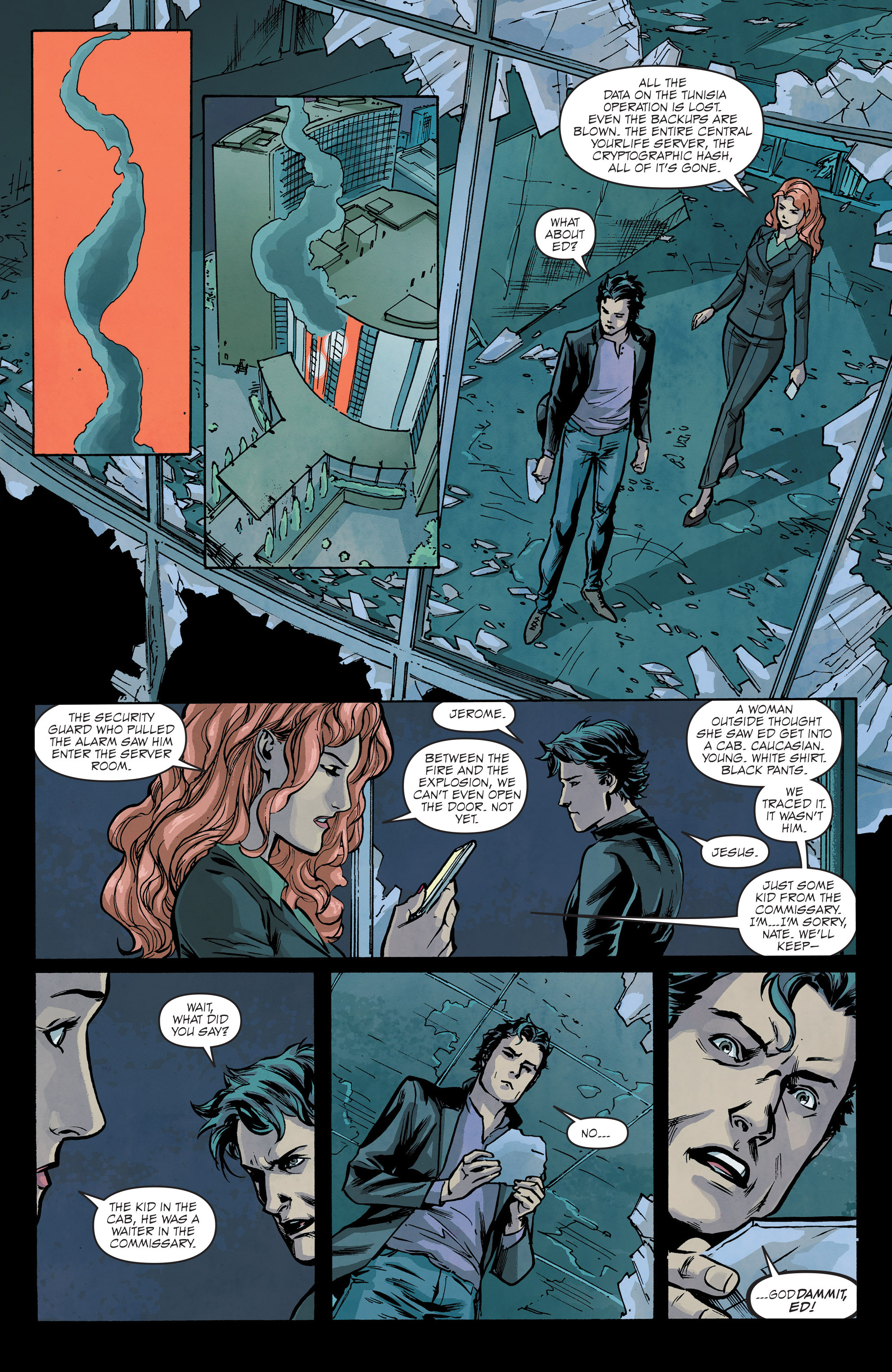 Read online Hacktivist comic -  Issue #2 - 24