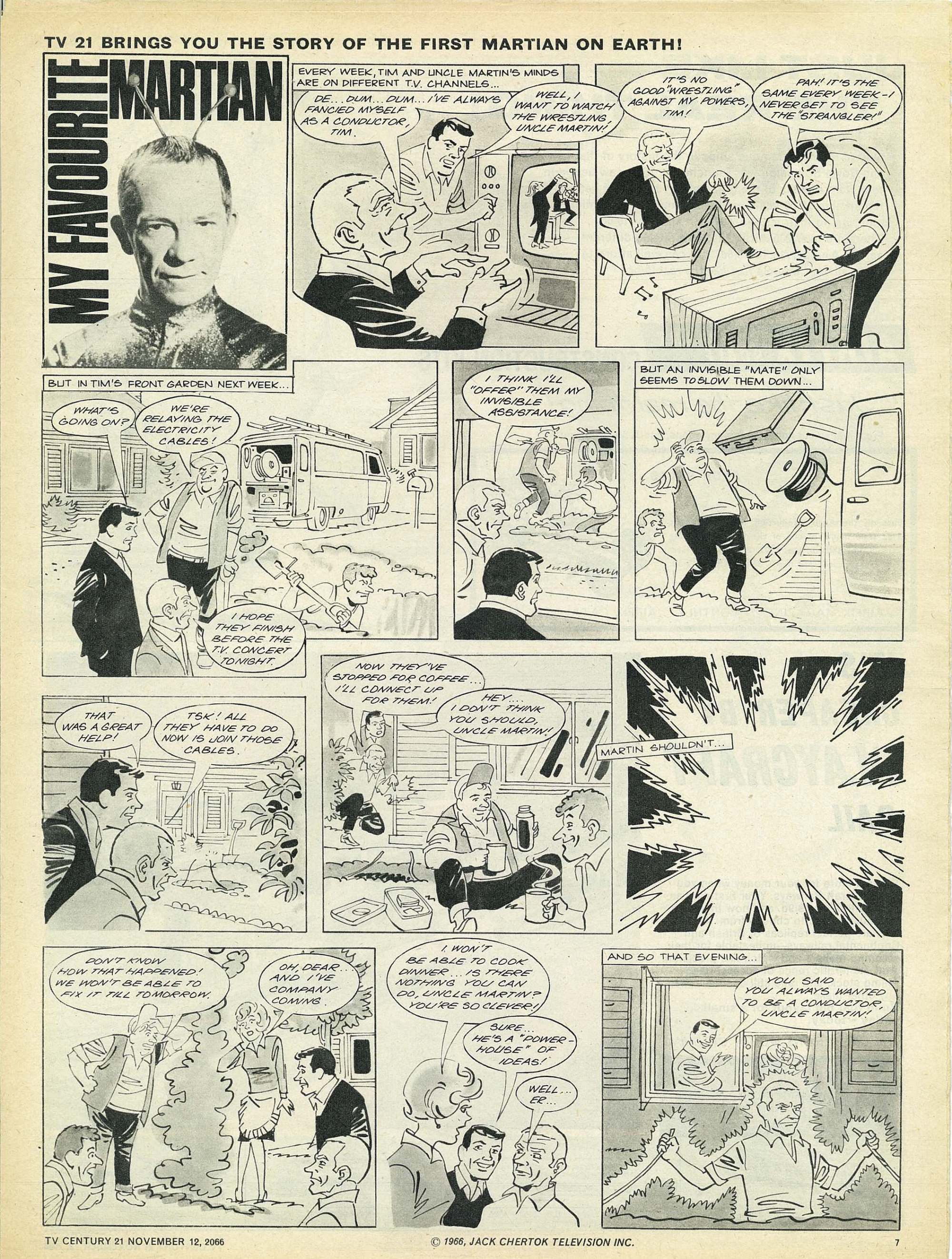 Read online TV Century 21 (TV 21) comic -  Issue #95 - 7