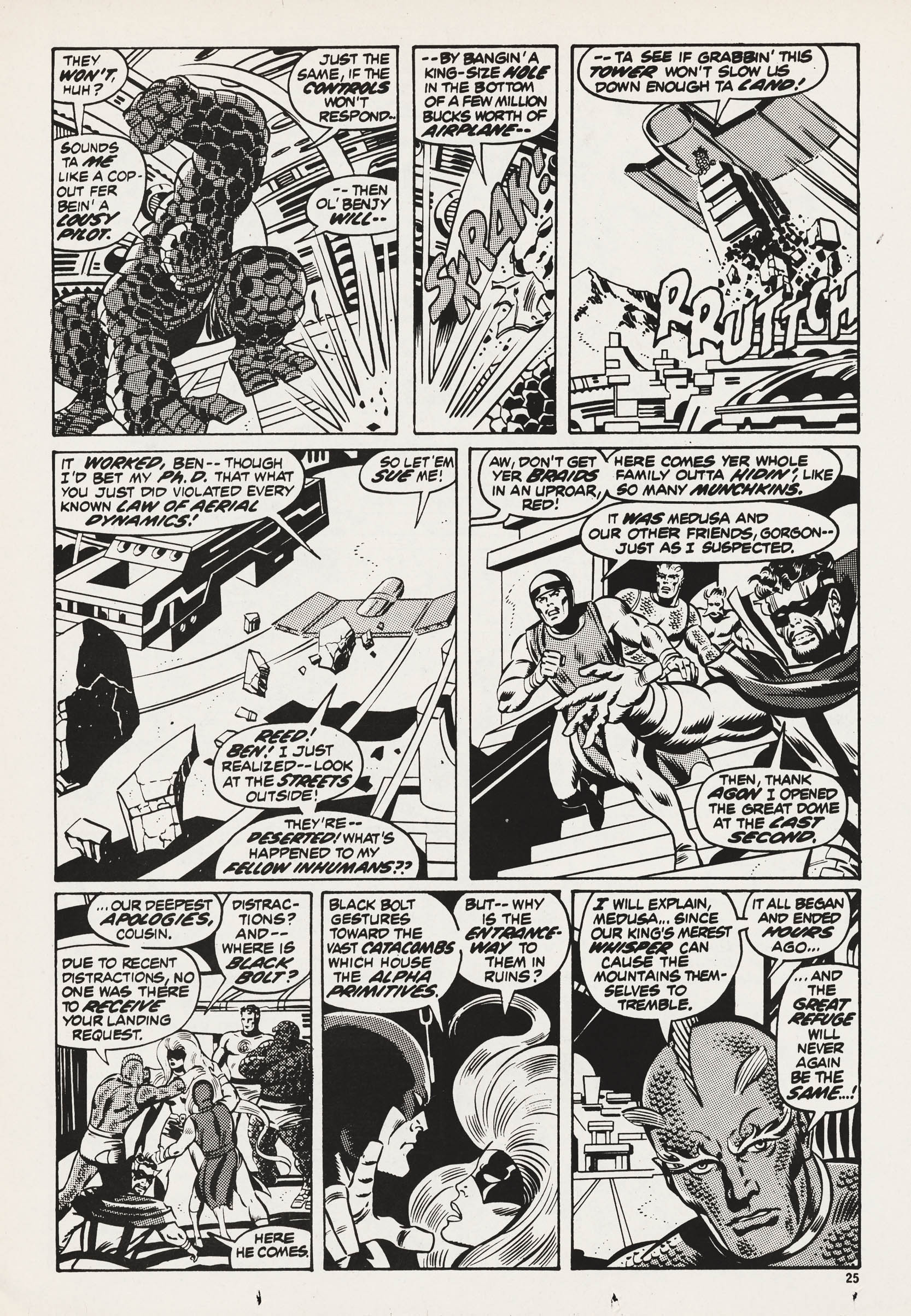 Read online Super Spider-Man and Captain Britain comic -  Issue #242 - 25