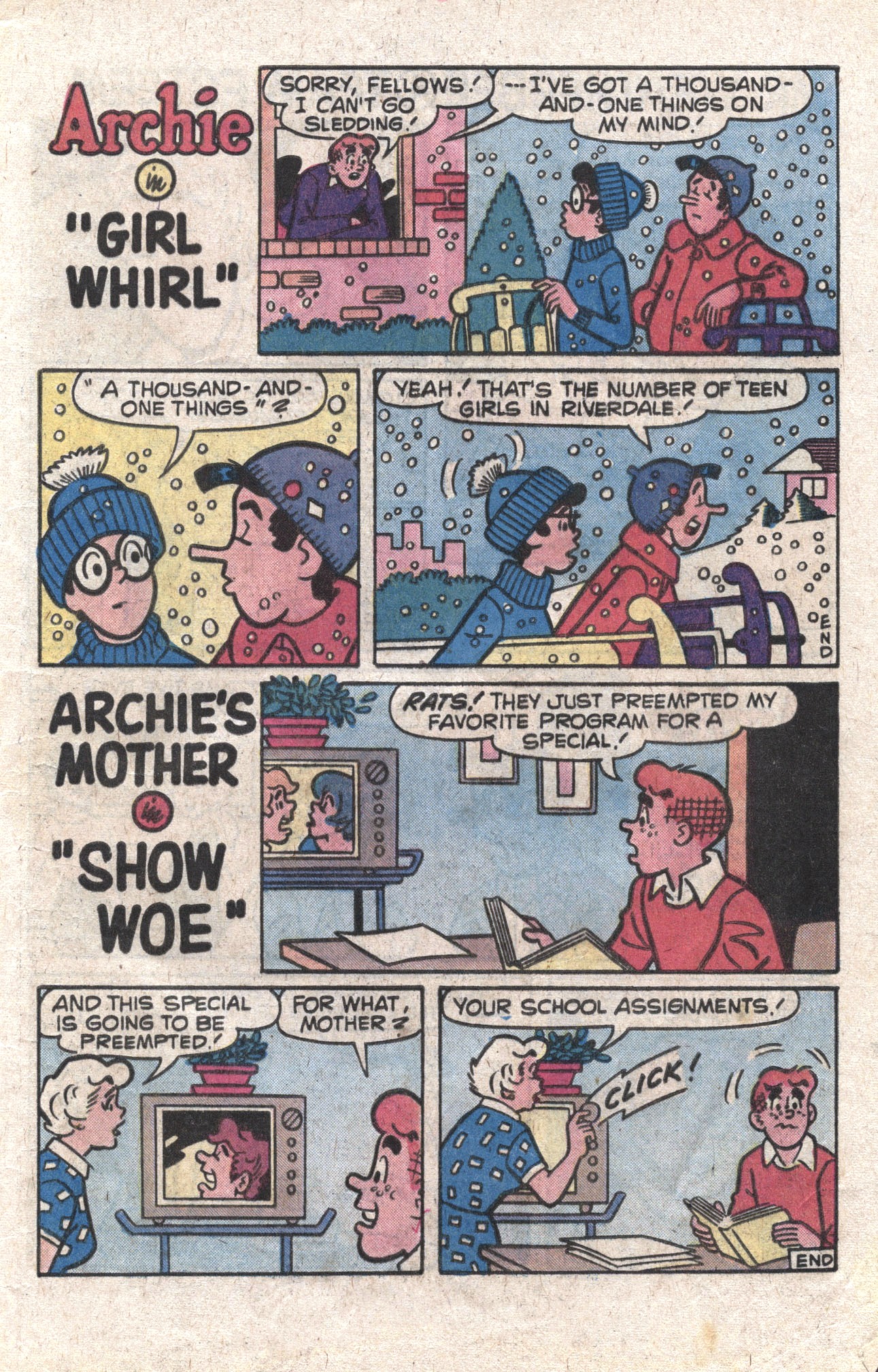 Read online Archie's Joke Book Magazine comic -  Issue #255 - 5