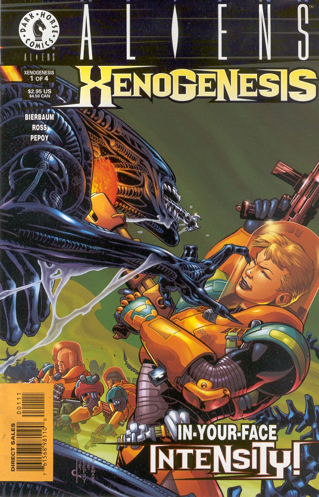 Read online Aliens: Xenogenesis comic -  Issue #1 - 1