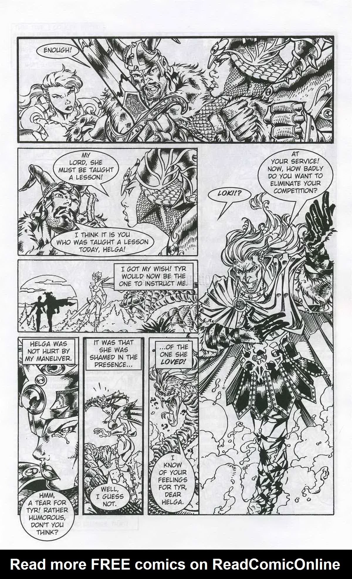 Read online Areala: Angel of War comic -  Issue #3 - 9