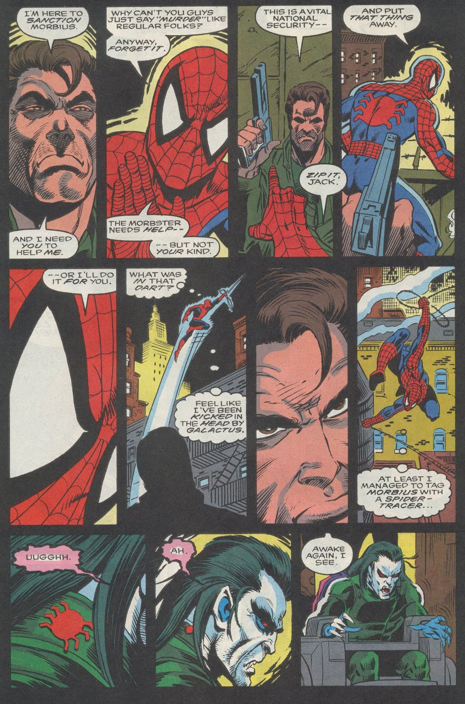 Read online Morbius: The Living Vampire (1992) comic -  Issue #4 - 9