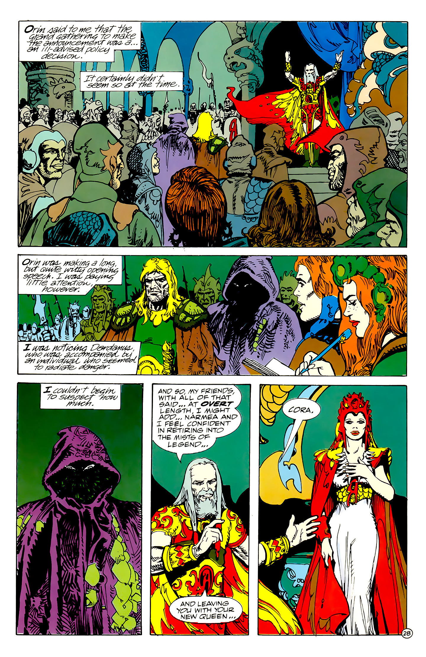 Read online Atlantis Chronicles comic -  Issue #4 - 28