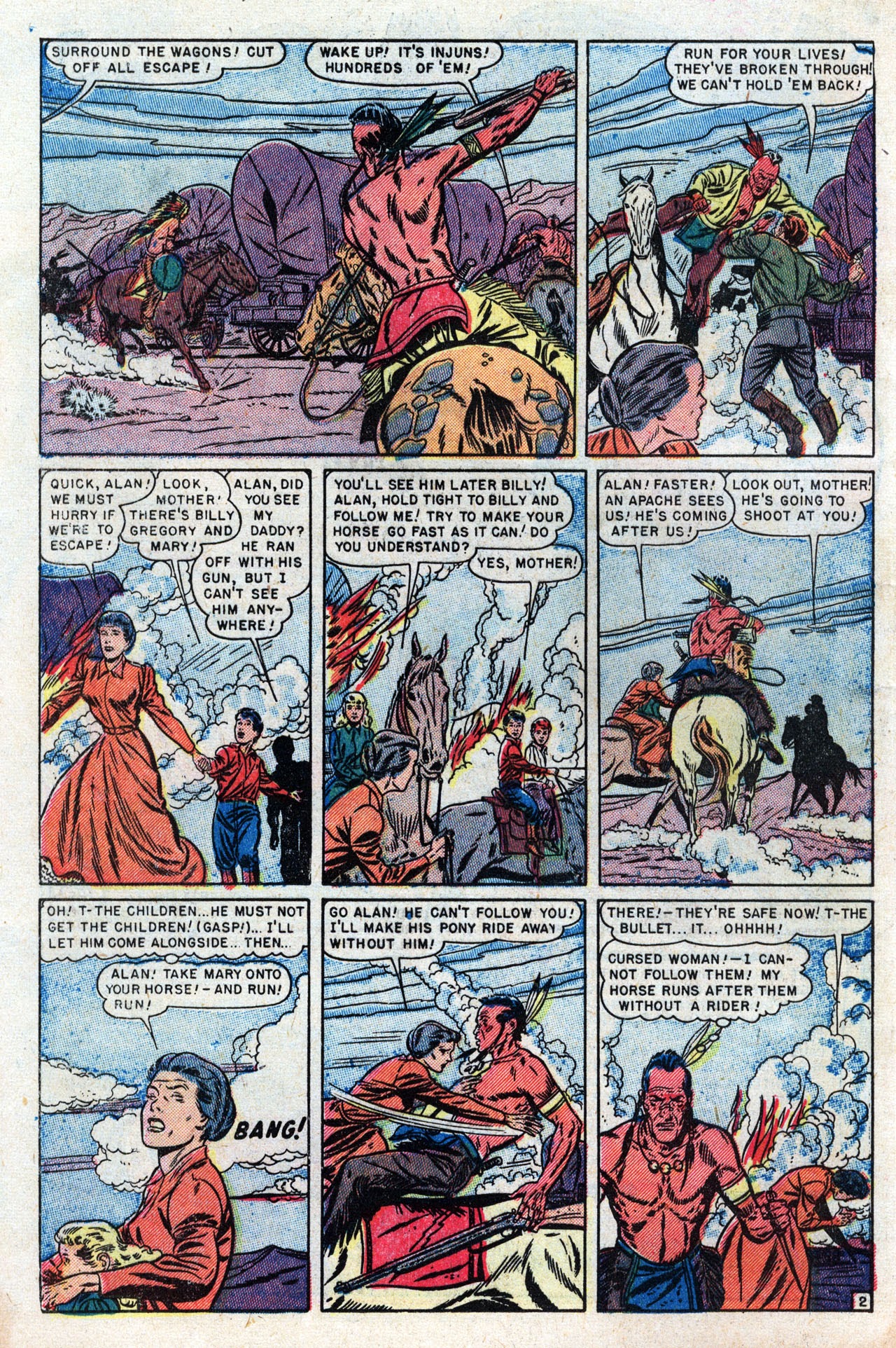 Read online Two Gun Western (1950) comic -  Issue #5 - 4