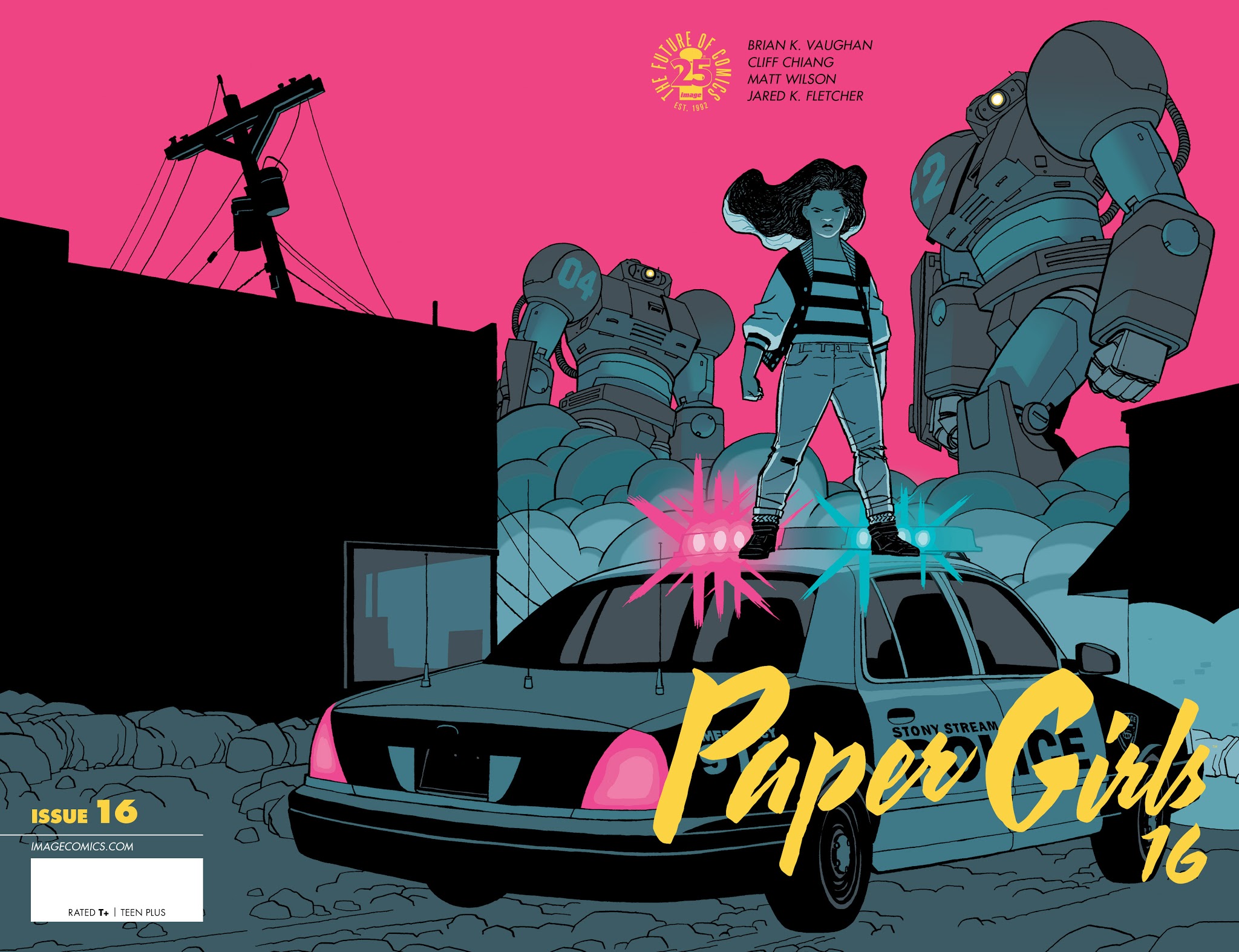 Read online Paper Girls comic -  Issue #16 - 2