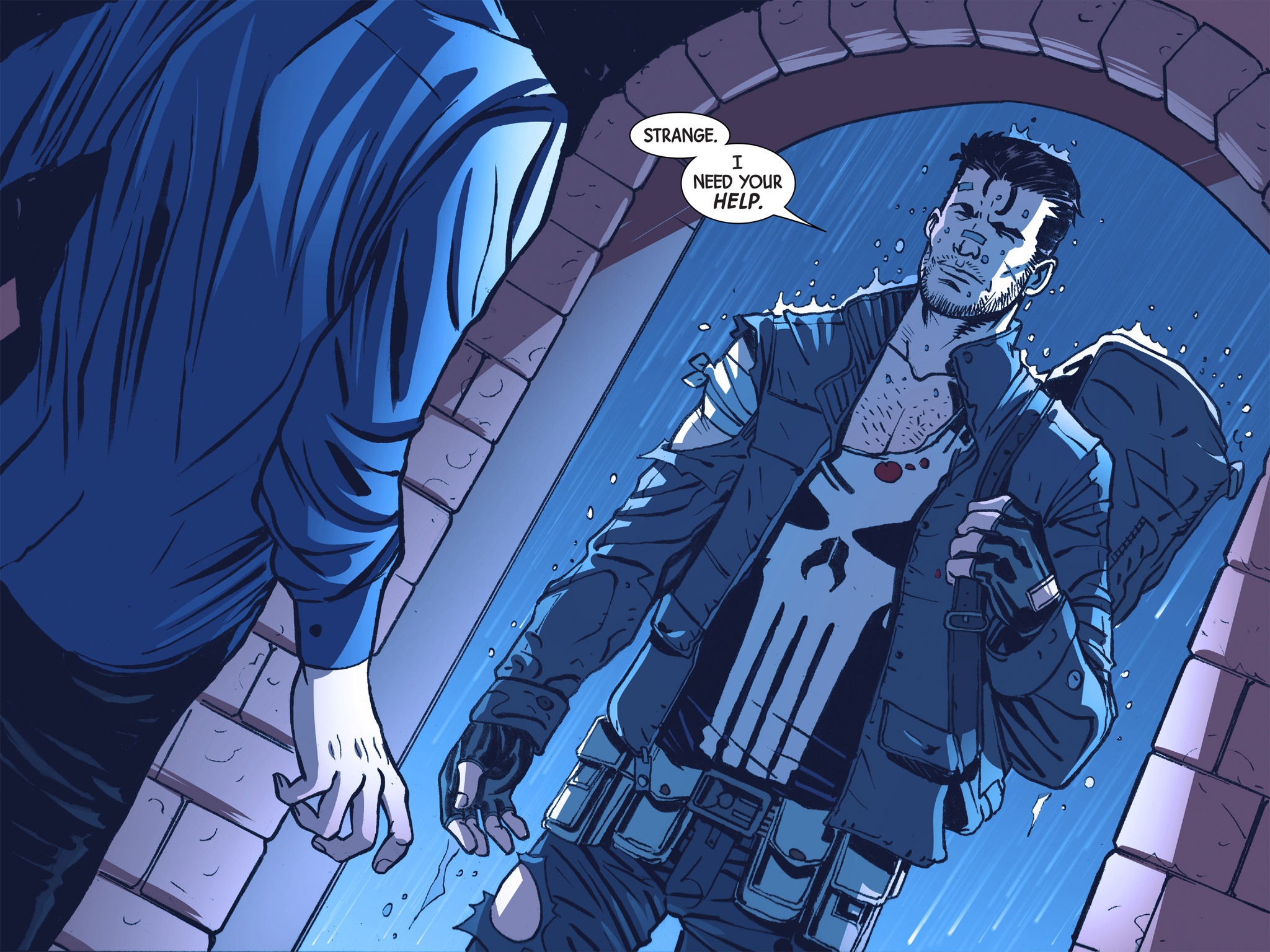 Read online Doctor Strange/Punisher: Magic Bullets Infinite Comic comic -  Issue #1 - 74